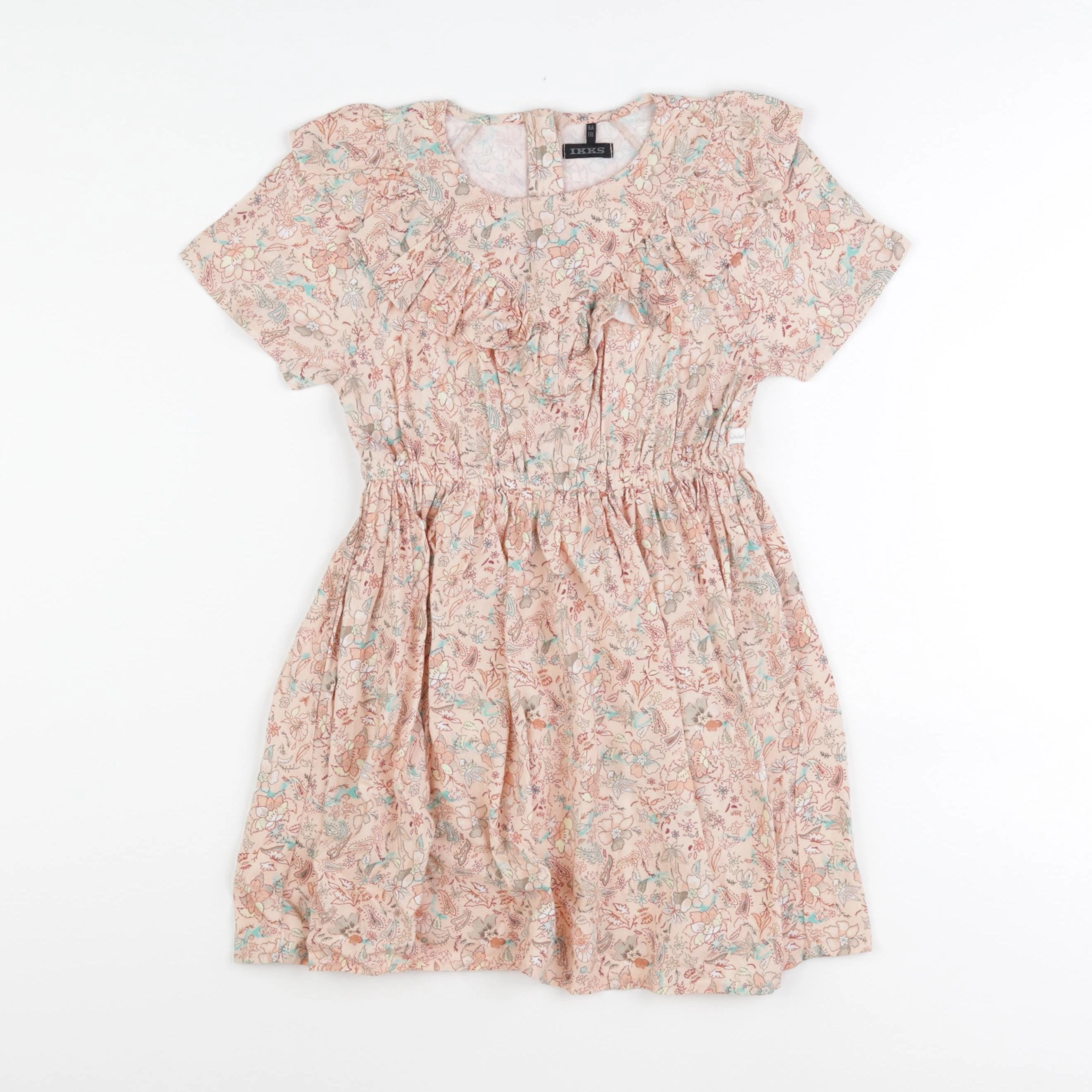 IKKS - robe rose - 6 ans