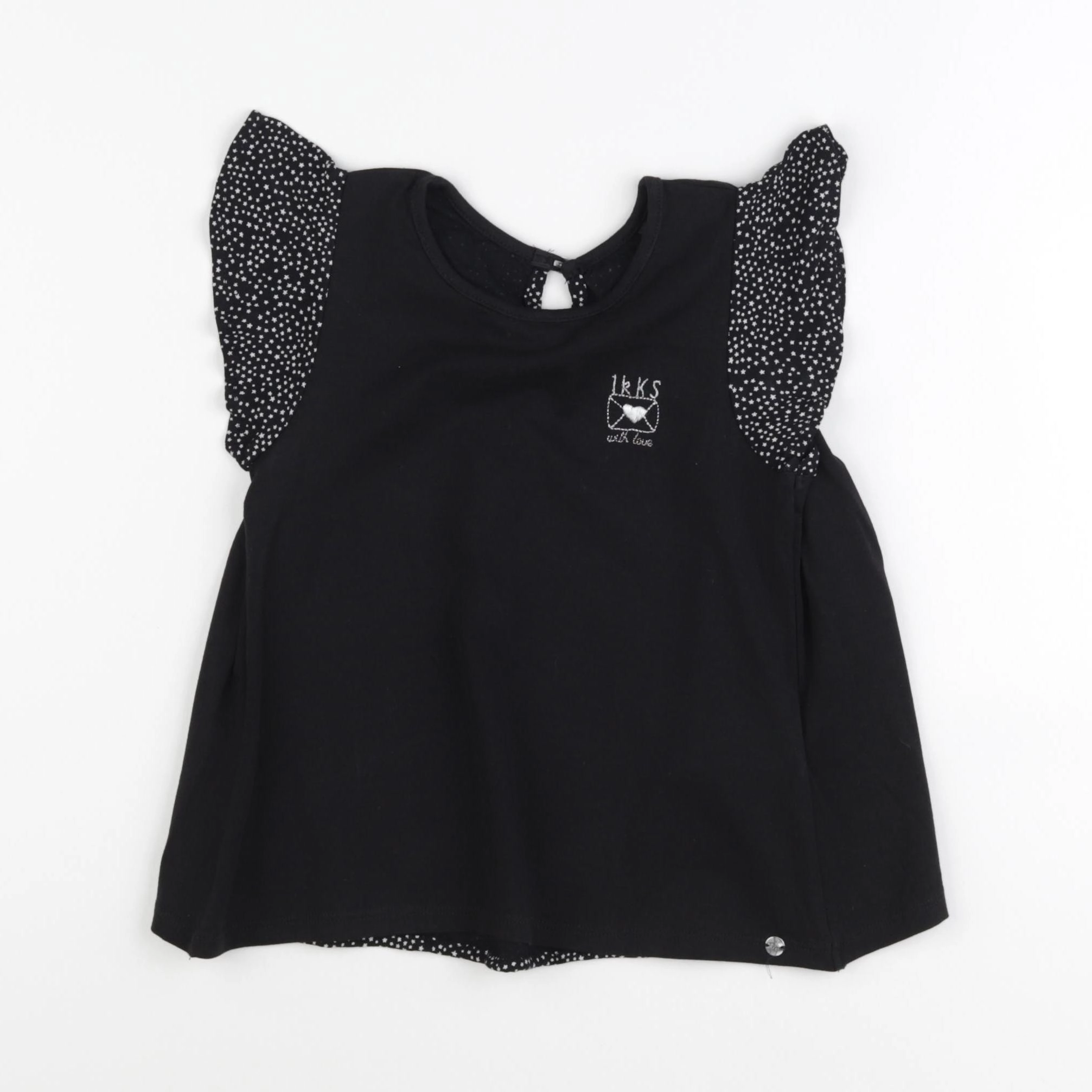 IKKS - tee-shirt noir - 6 ans