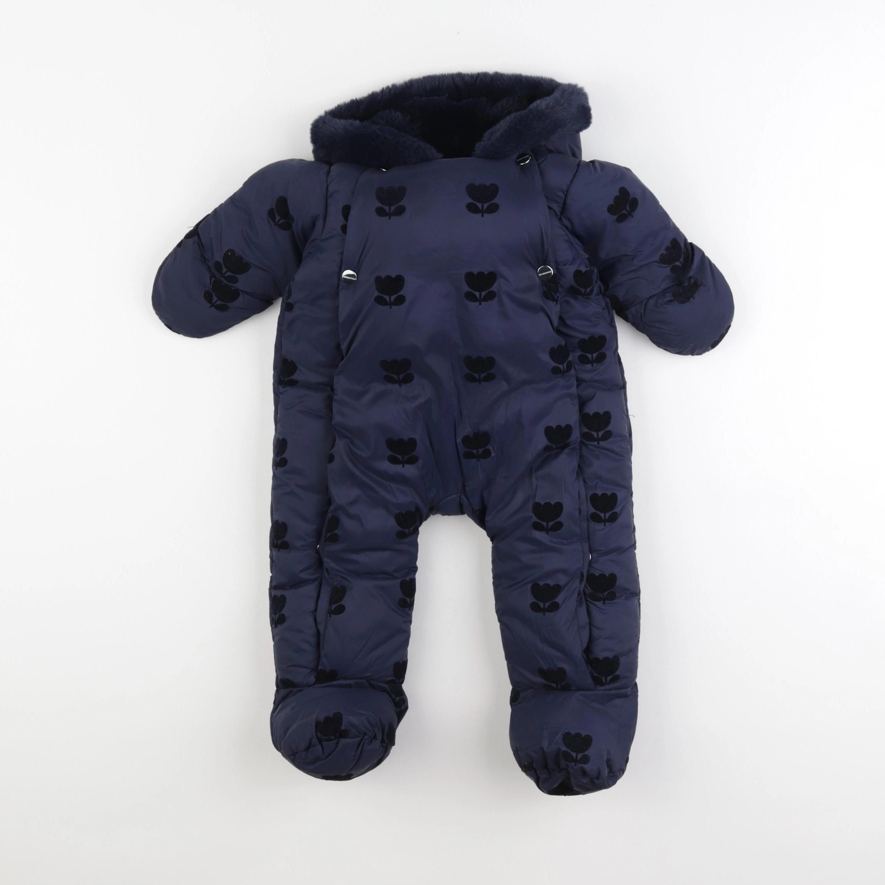 Jacadi - combi-pilote bleu - 6 mois