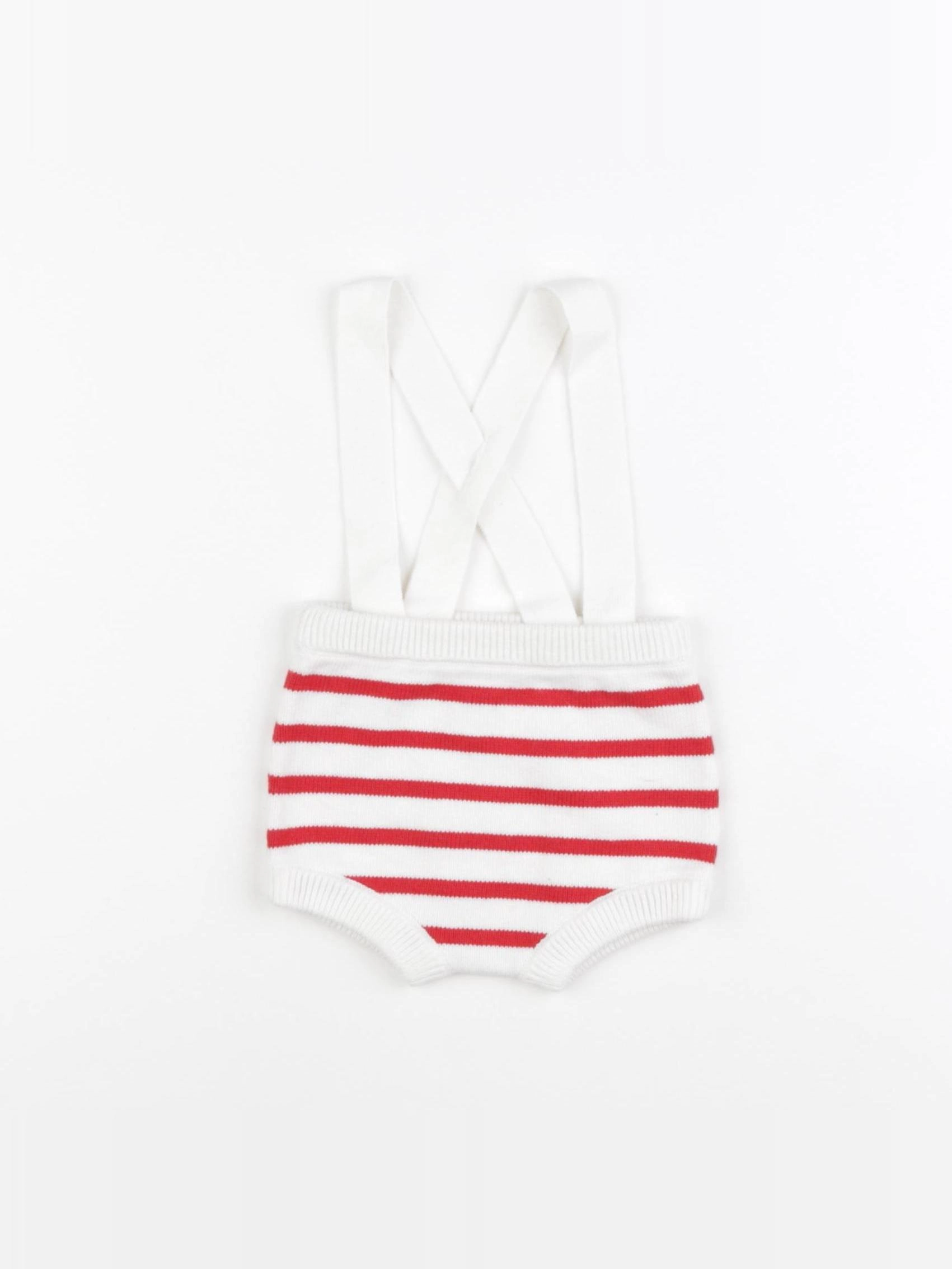 Jacadi - bloomer rouge - 3 mois