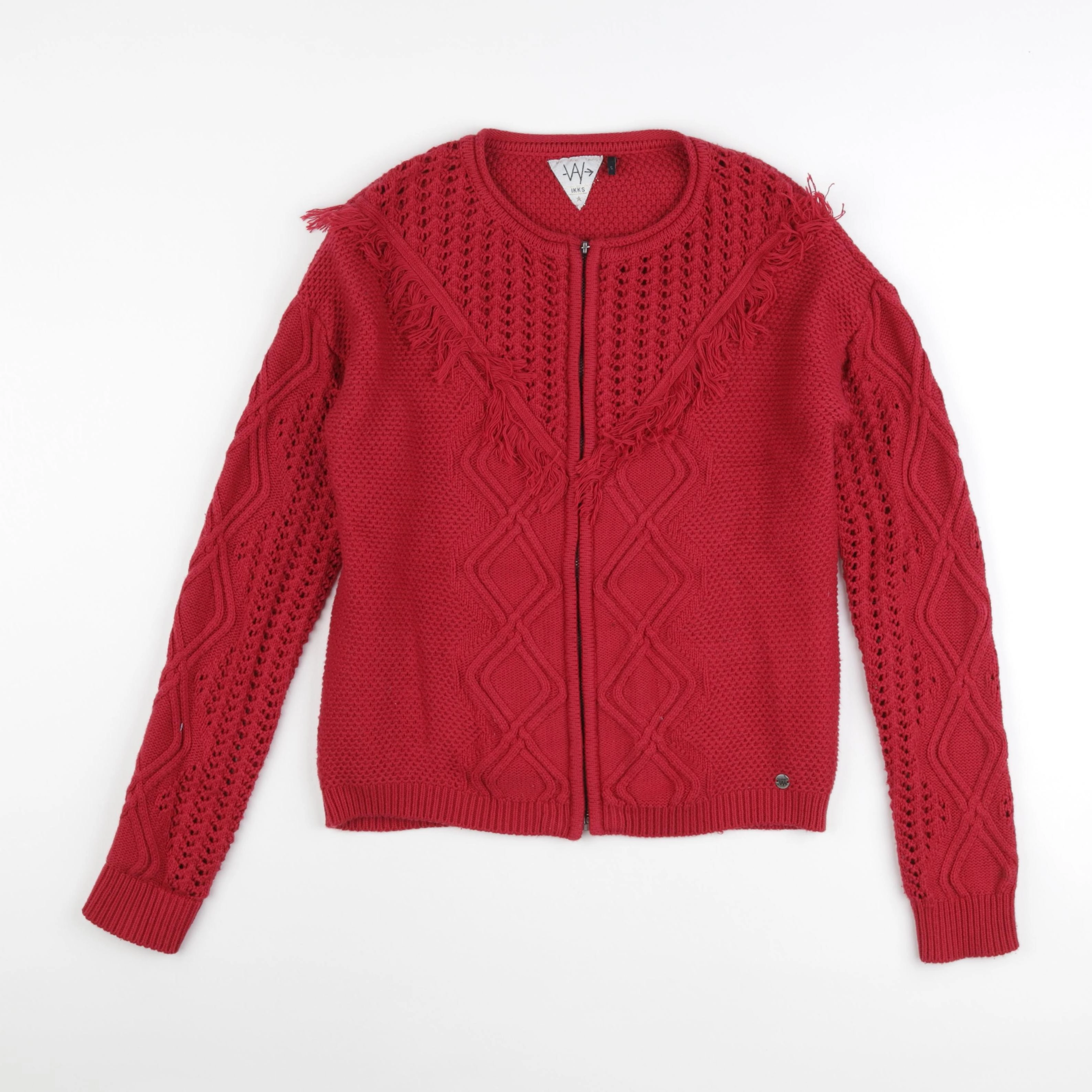 IKKS - gilet rouge - 14 ans