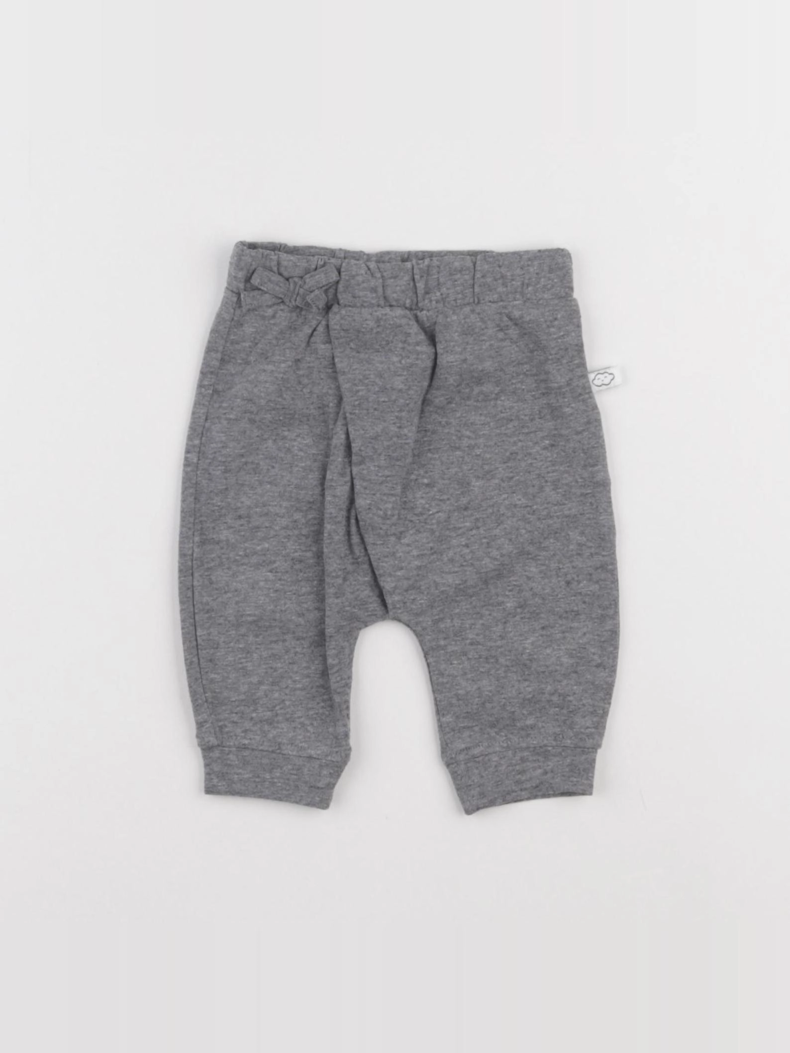 Vertbaudet - sarouel gris - 1 mois
