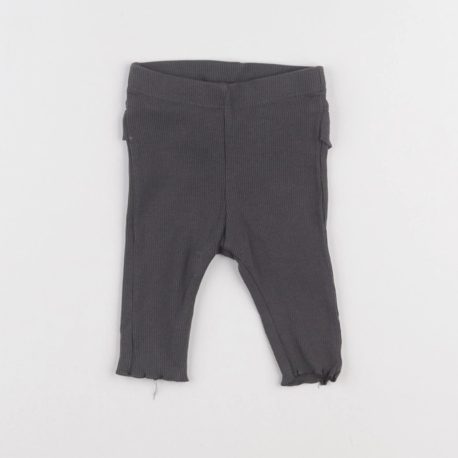 H&M - legging gris - 1 mois