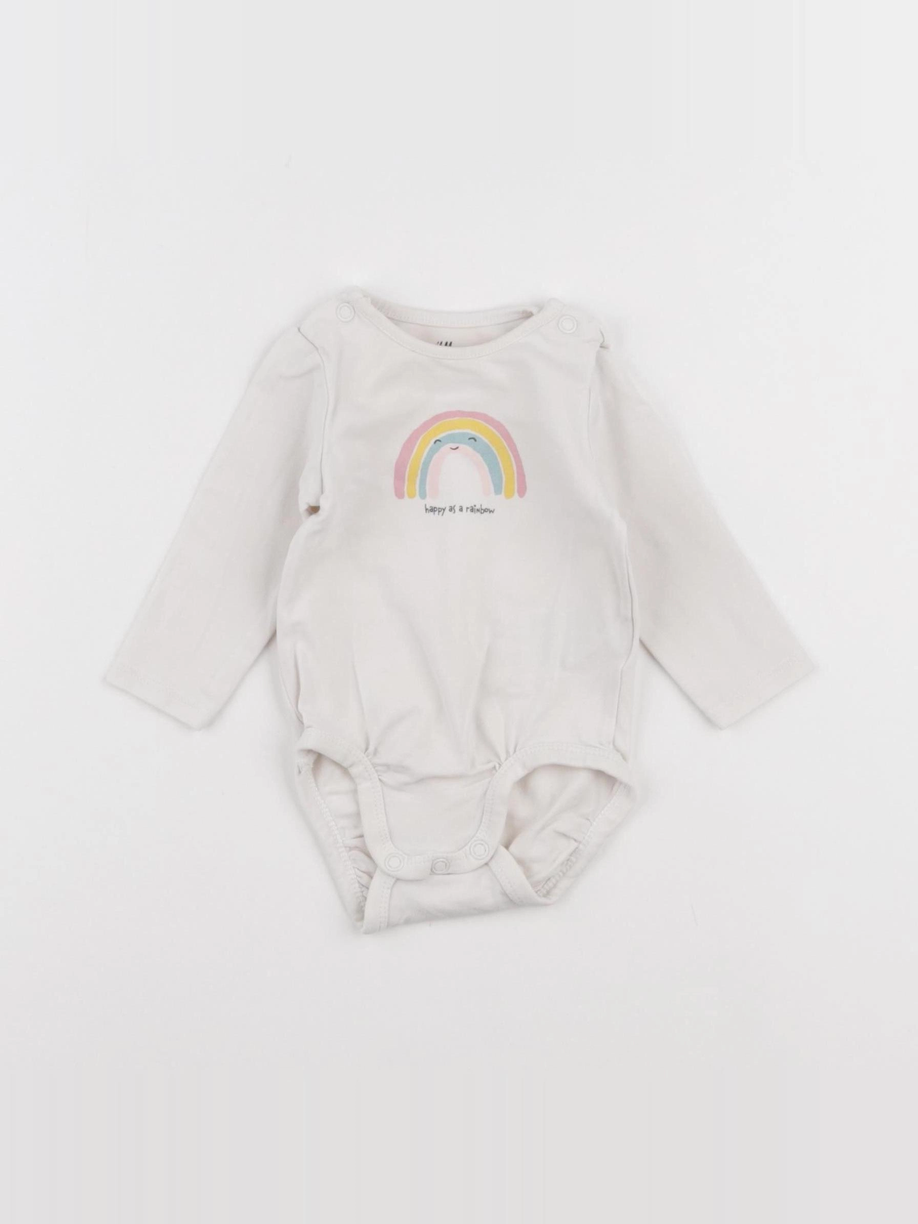 H&M - body multicolore - 1 mois