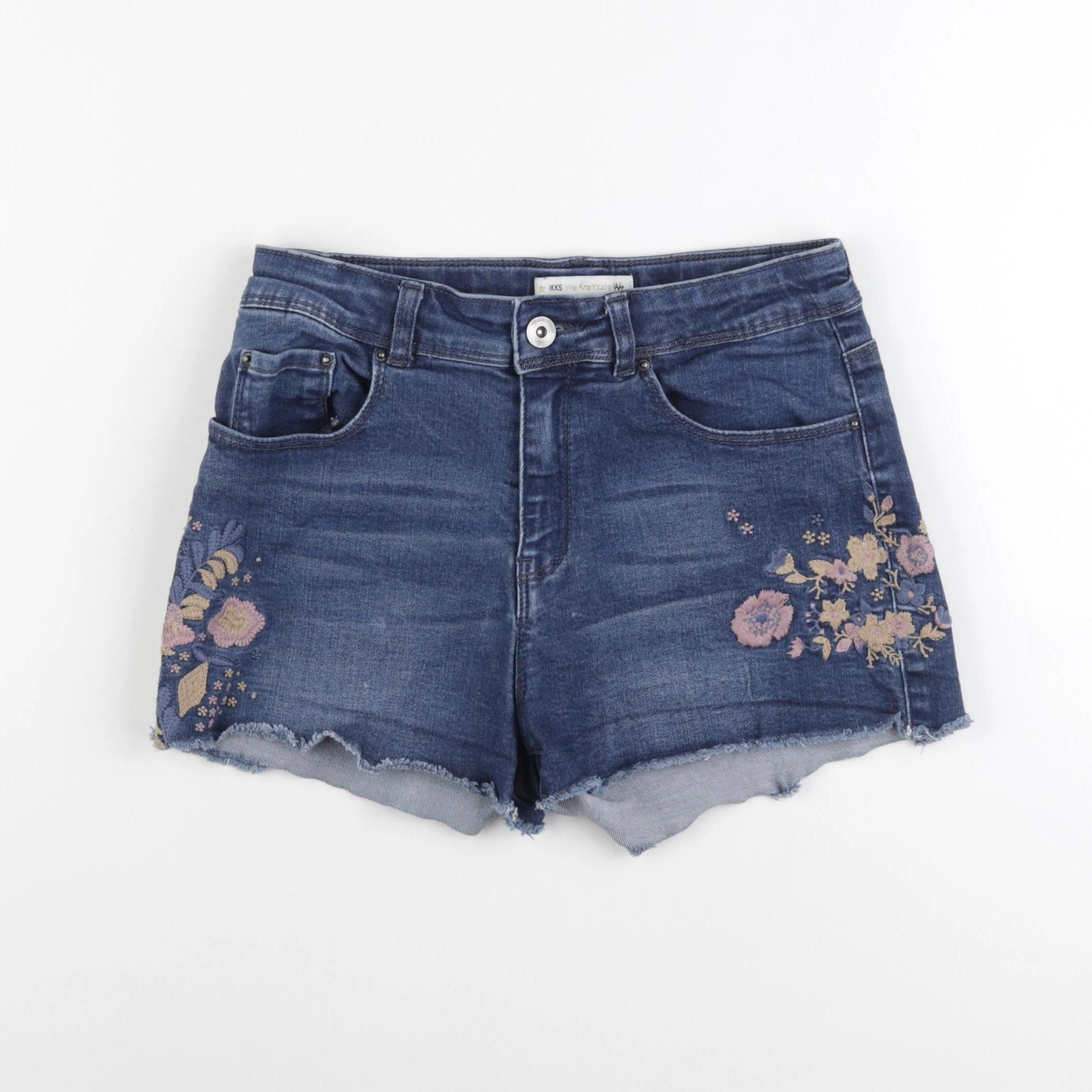IKKS - short bleu - 14 ans