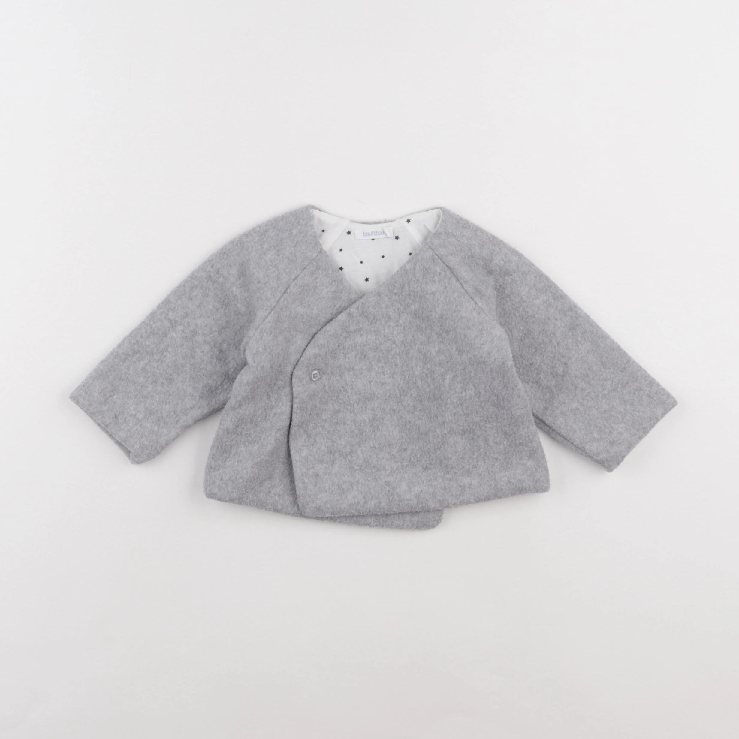 Boutchou - veste gris - 6 mois