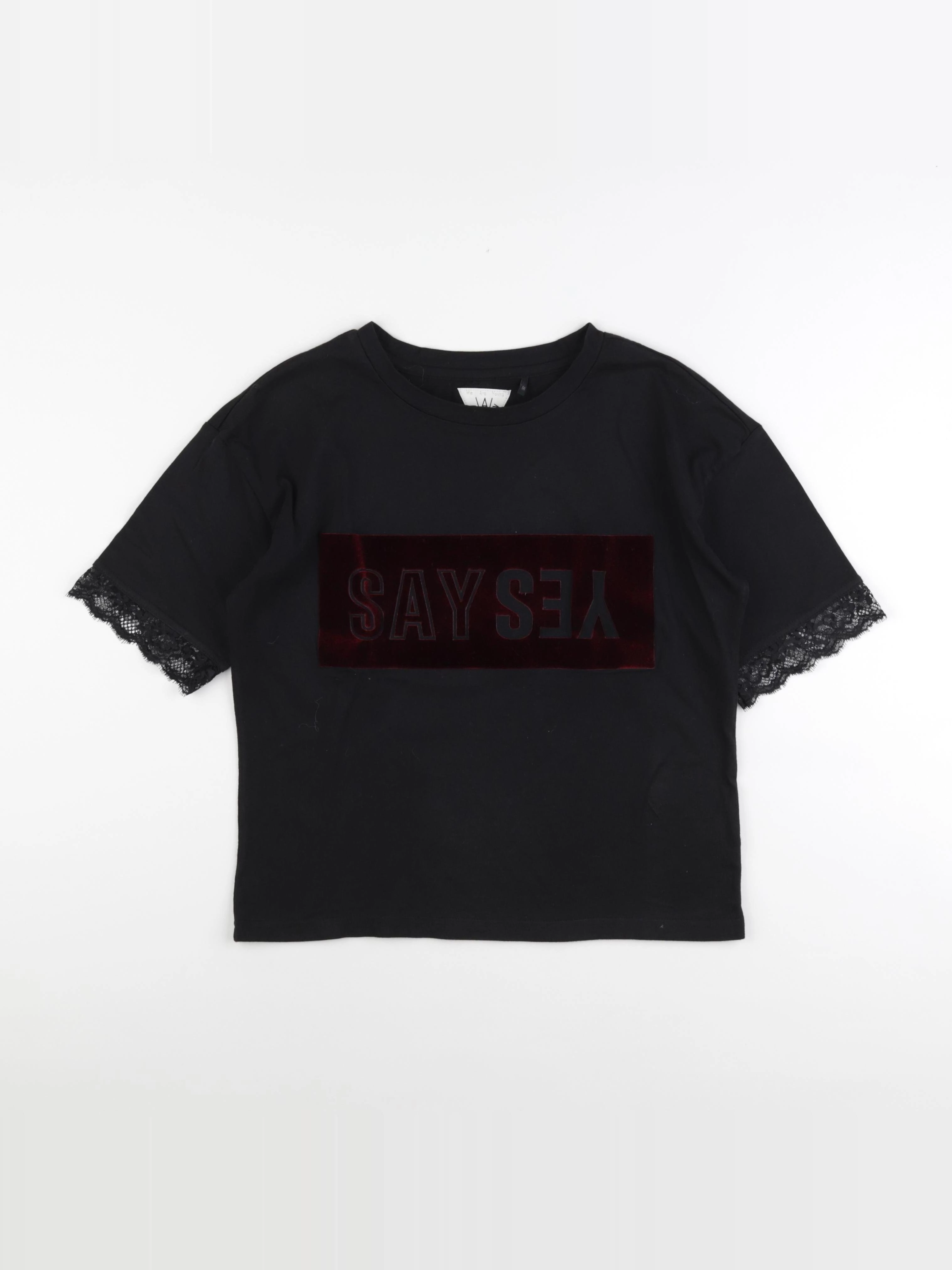 IKKS - tee-shirt noir - 16 ans