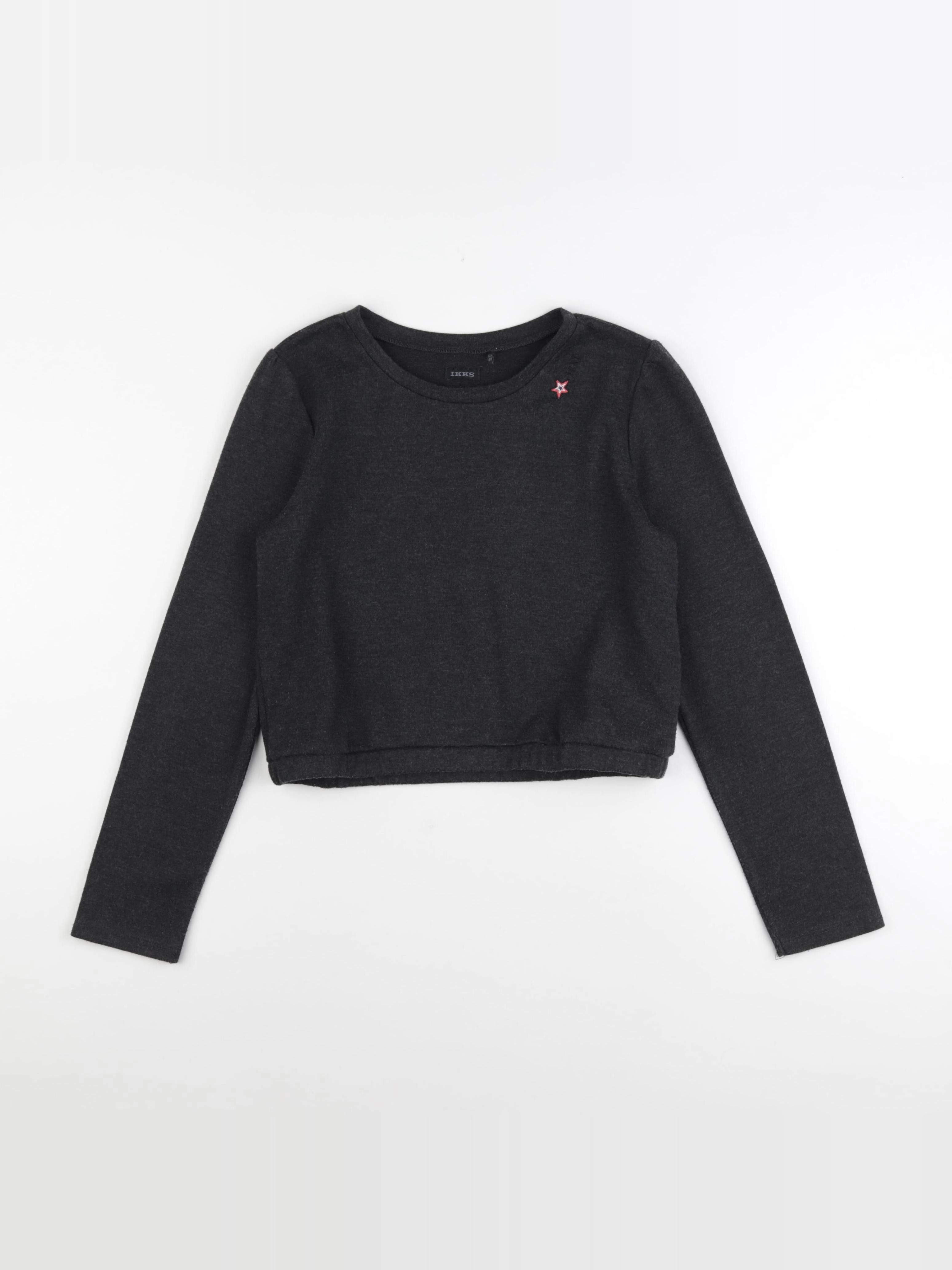 IKKS - sweat gris - 12 ans
