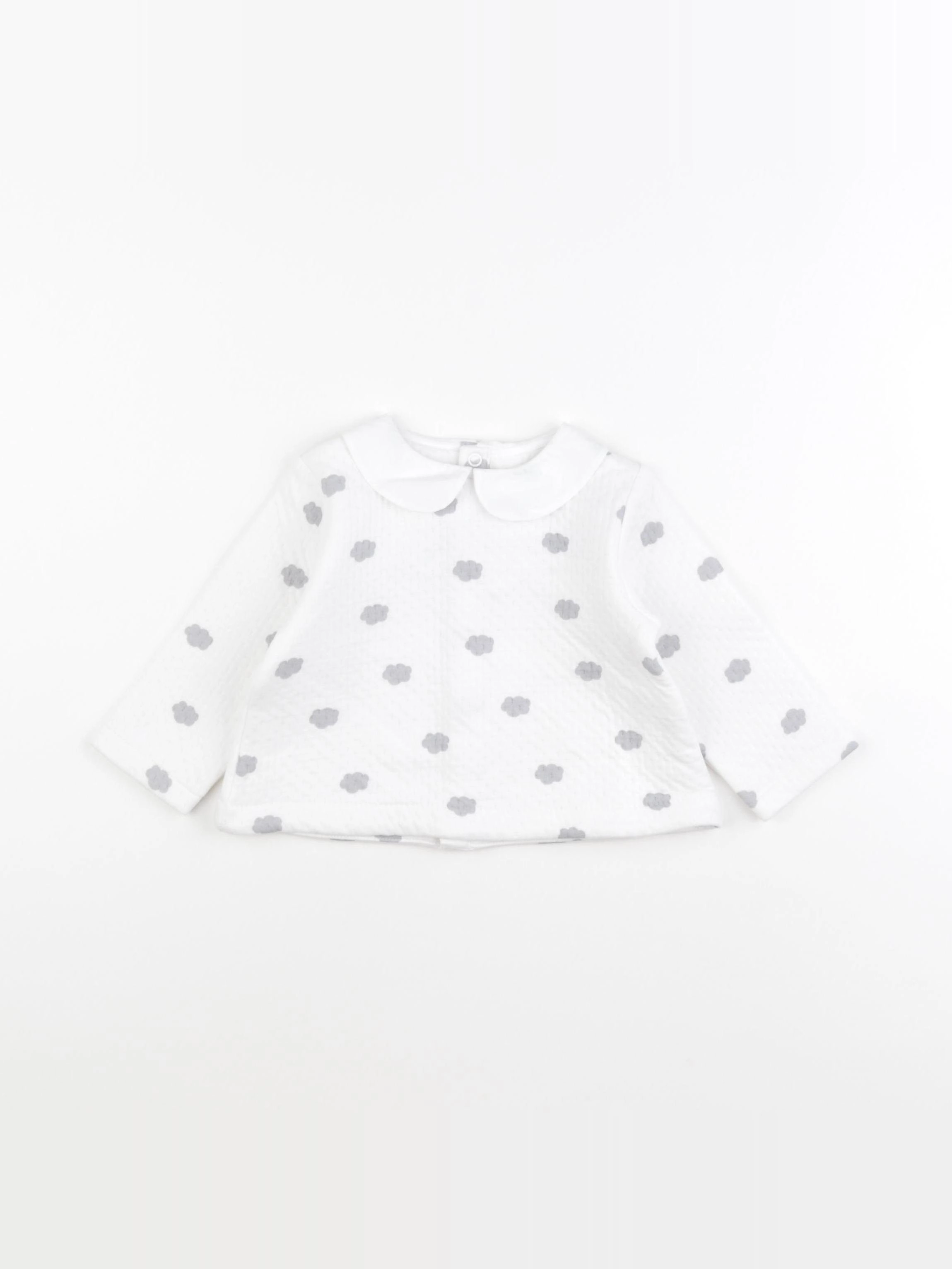 Jacadi - sweat gris - 12 mois