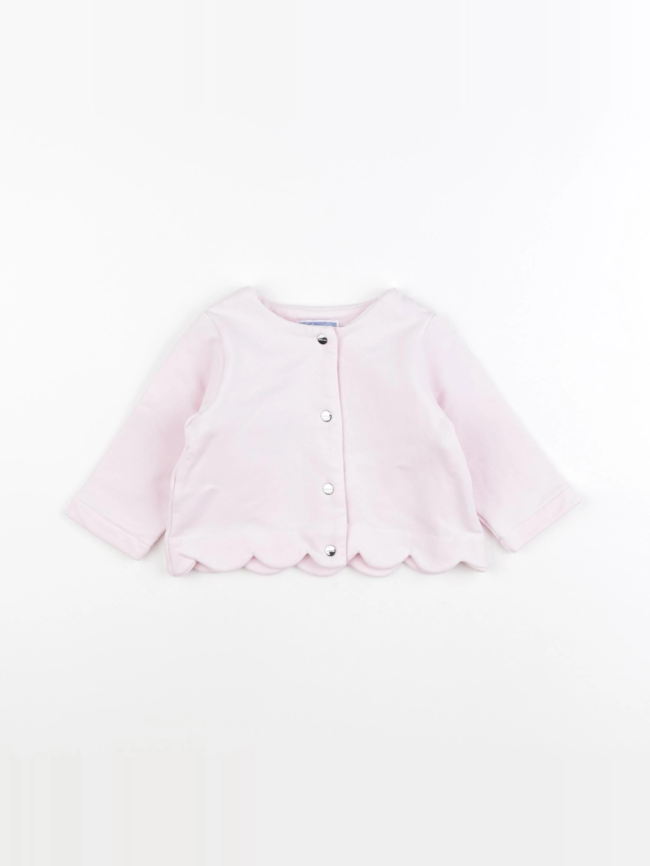 Jacadi - sweat rose - 6 mois