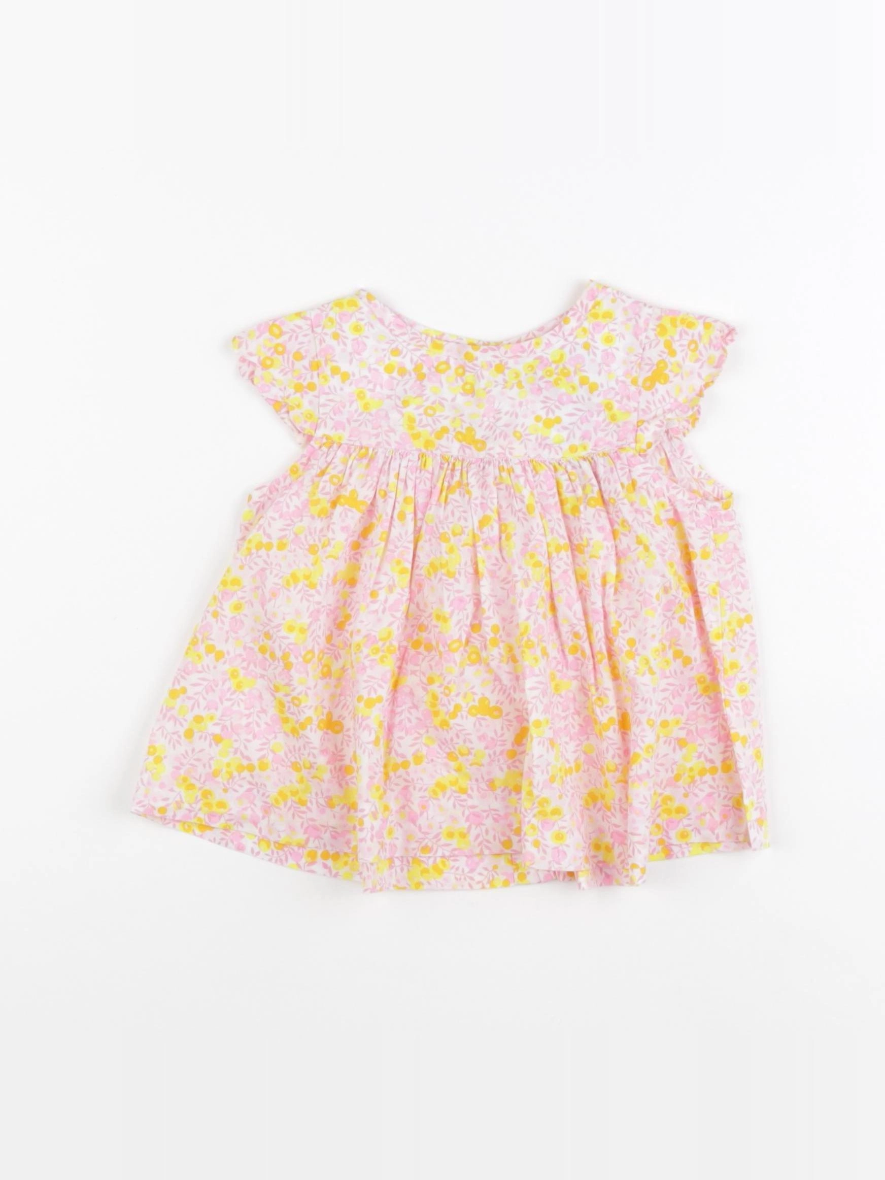 Jacadi - blouse liberty rose - 18 mois