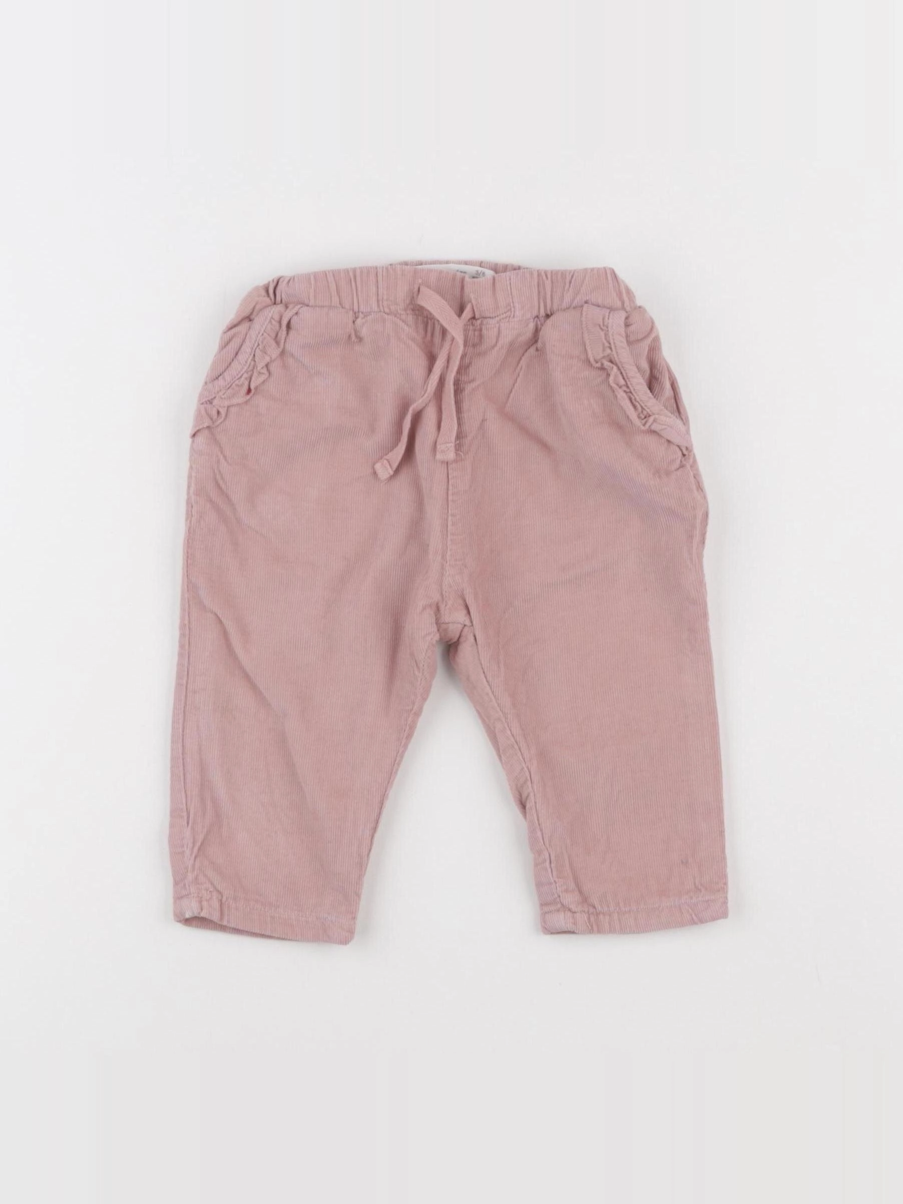 Zara - pantalon rose - 3/6 mois