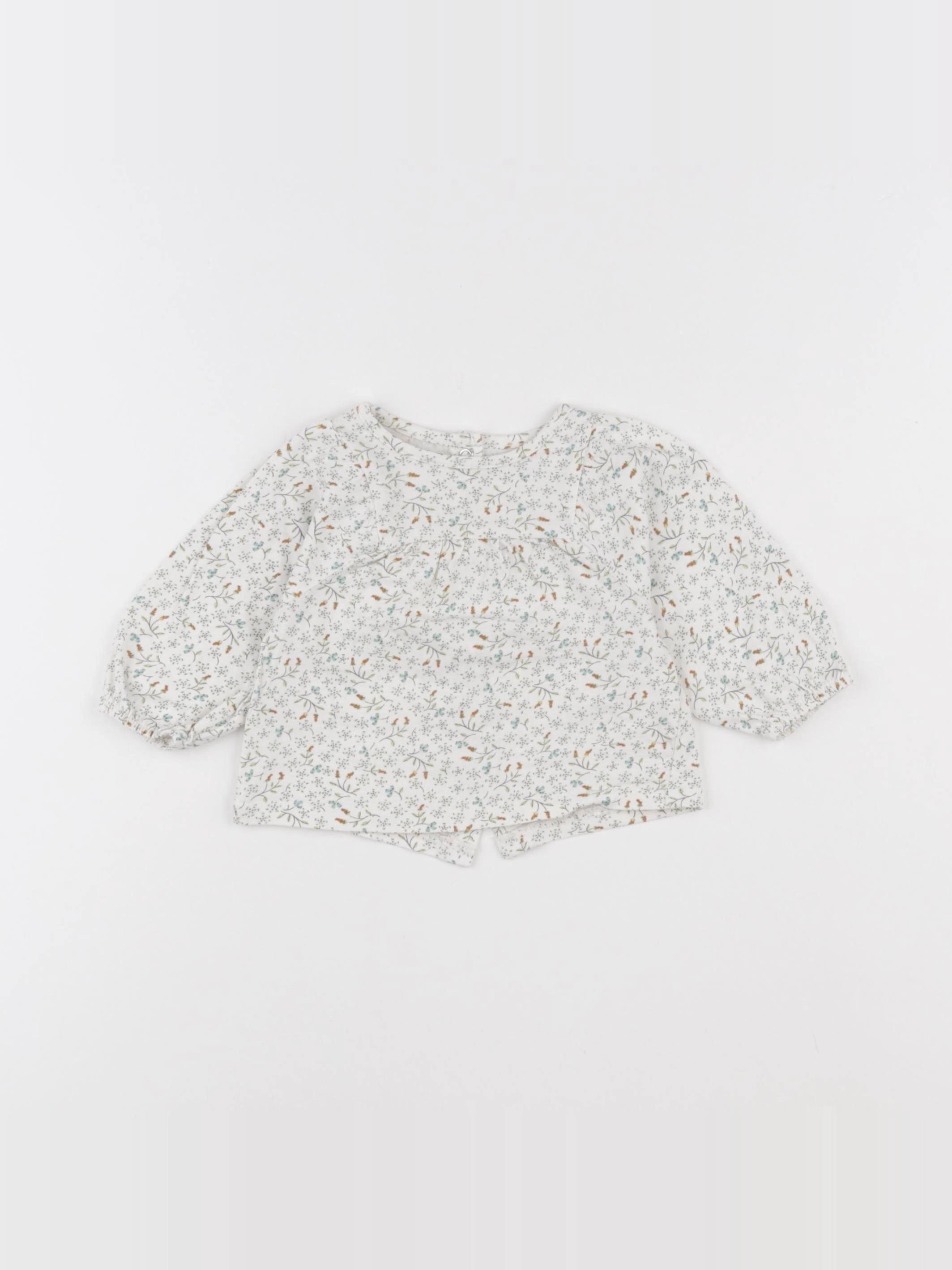 Vertbaudet - tee-shirt multicolore - 3 mois