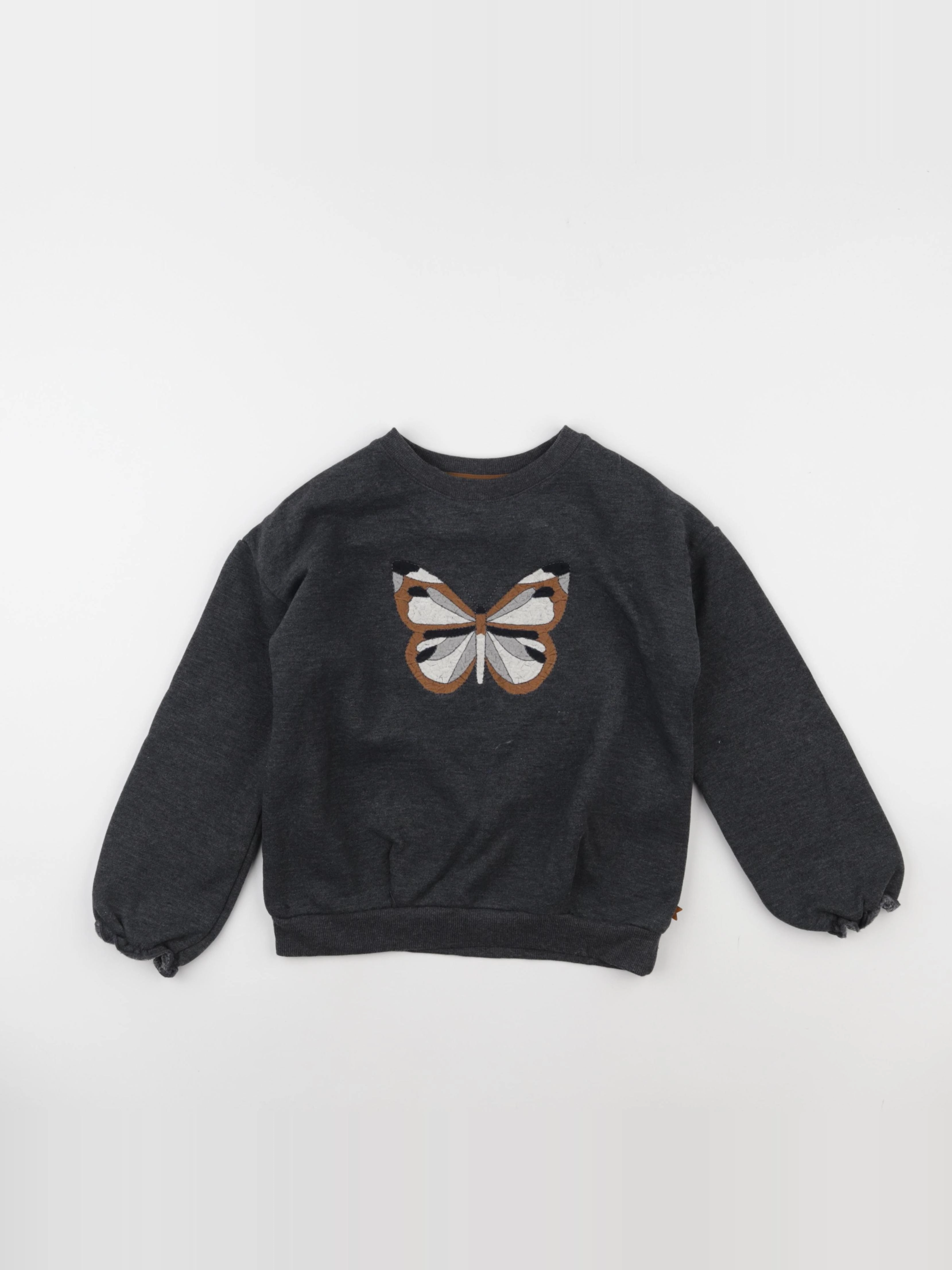 Okaidi - sweat gris - 8 ans