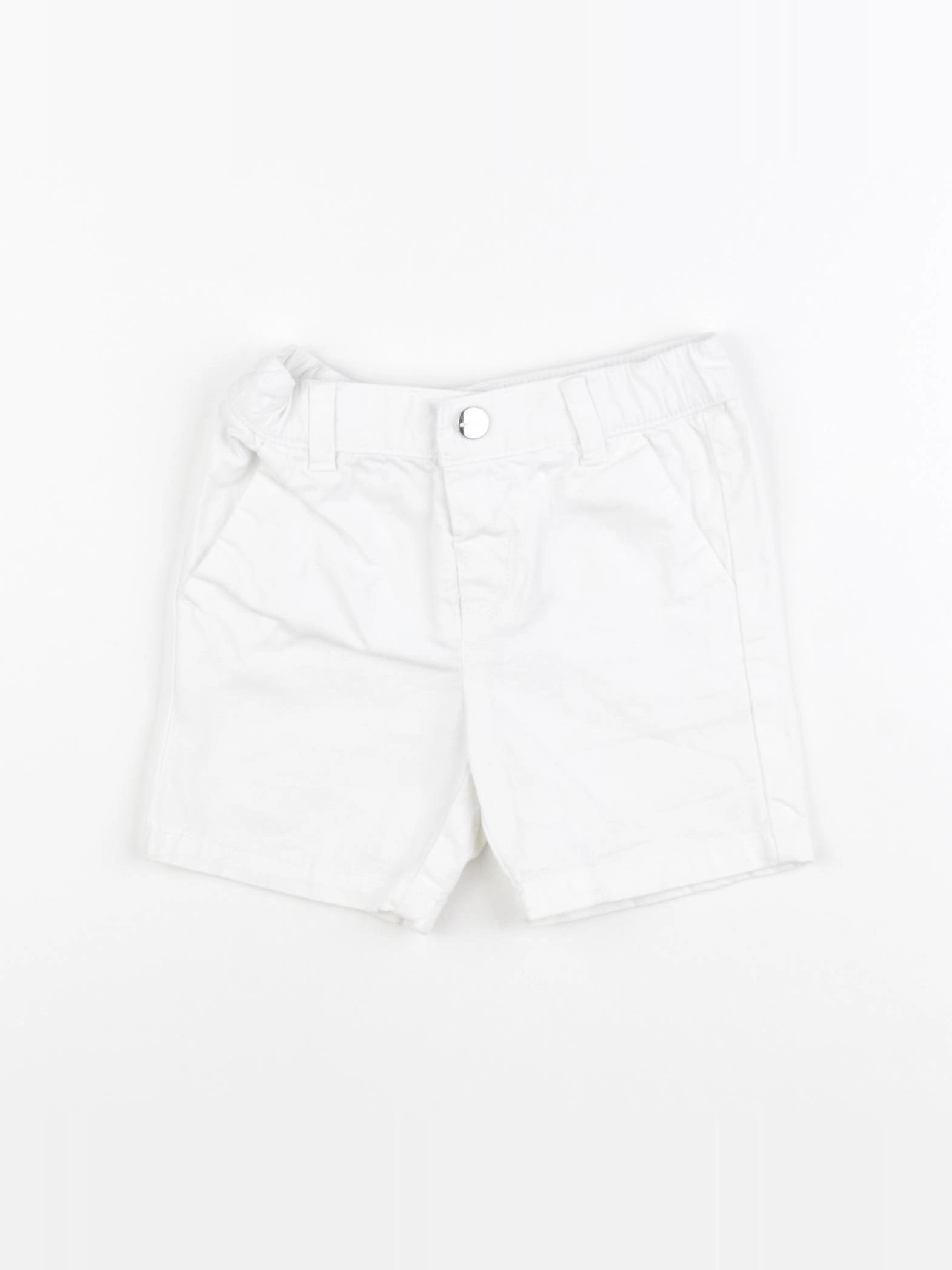 Jacadi - short blanc - 12 mois