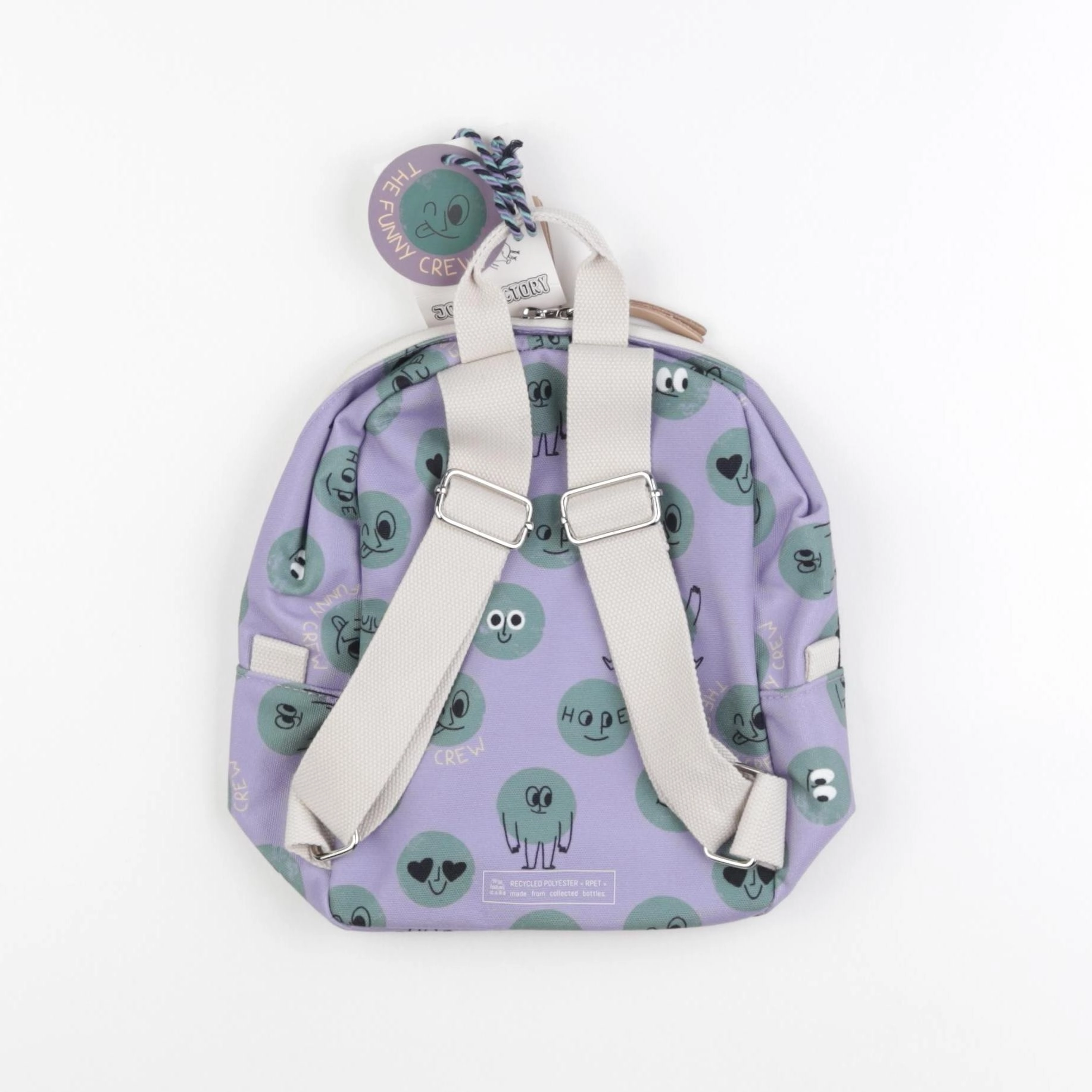 Jojo Factory  - sac violet - 6 × 28 × 21 cm