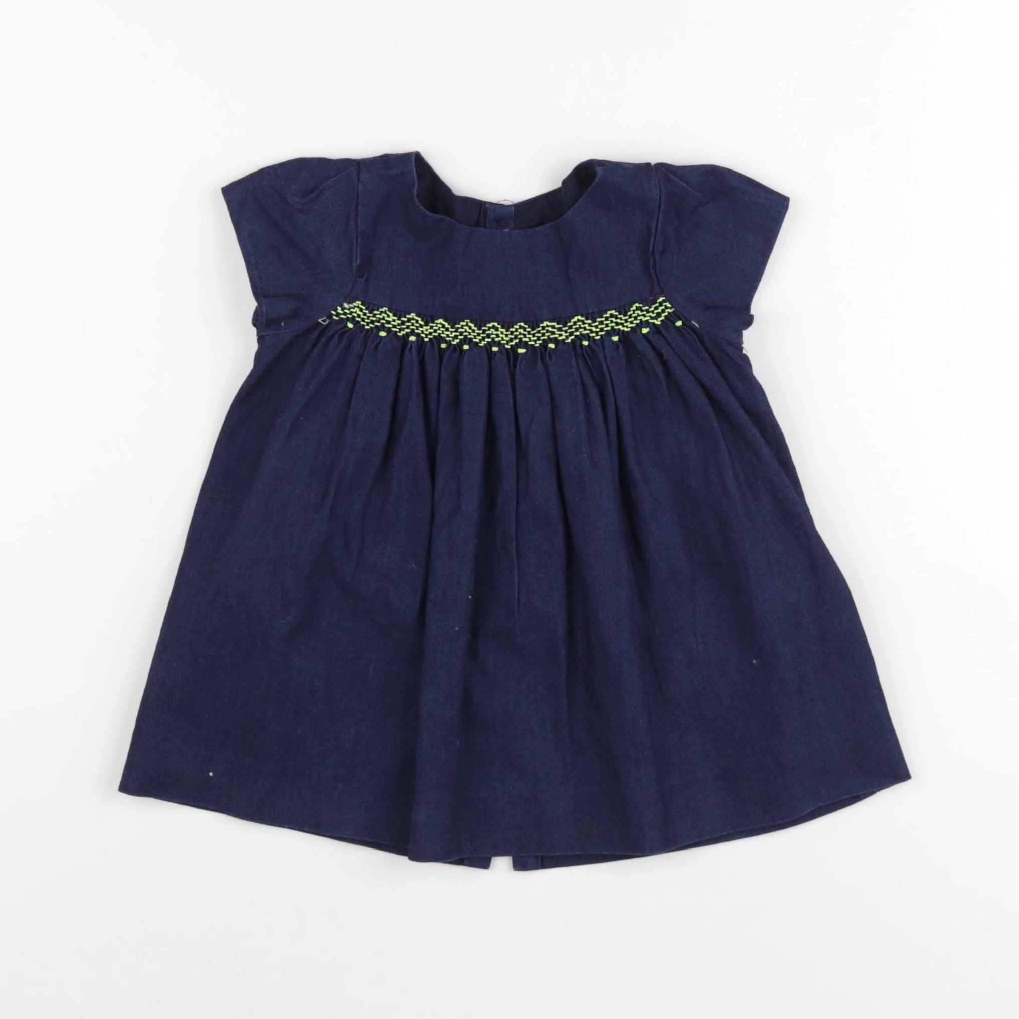 Jacadi - robe bleu - 12 mois
