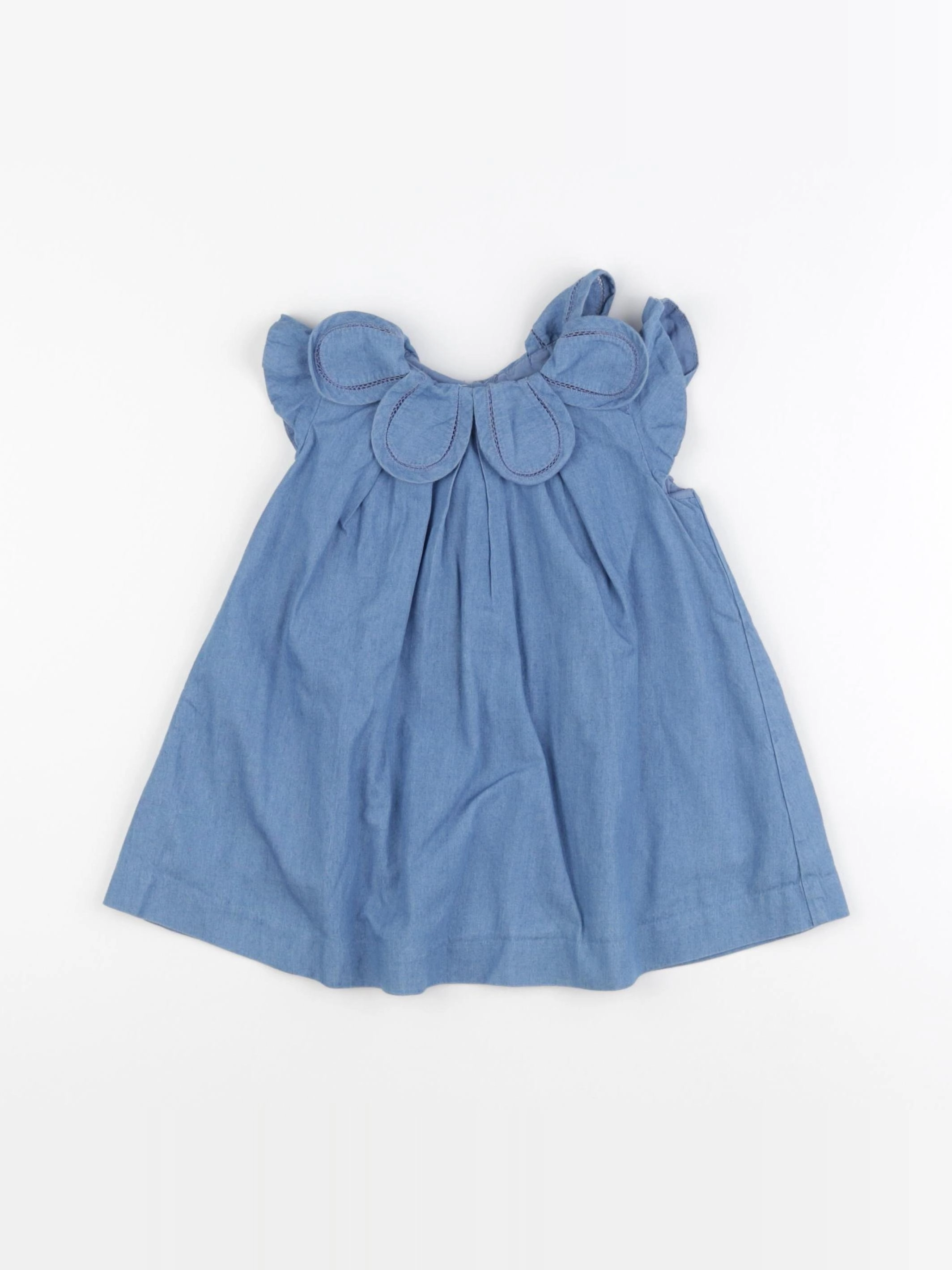 Jacadi - robe bleu - 12 mois