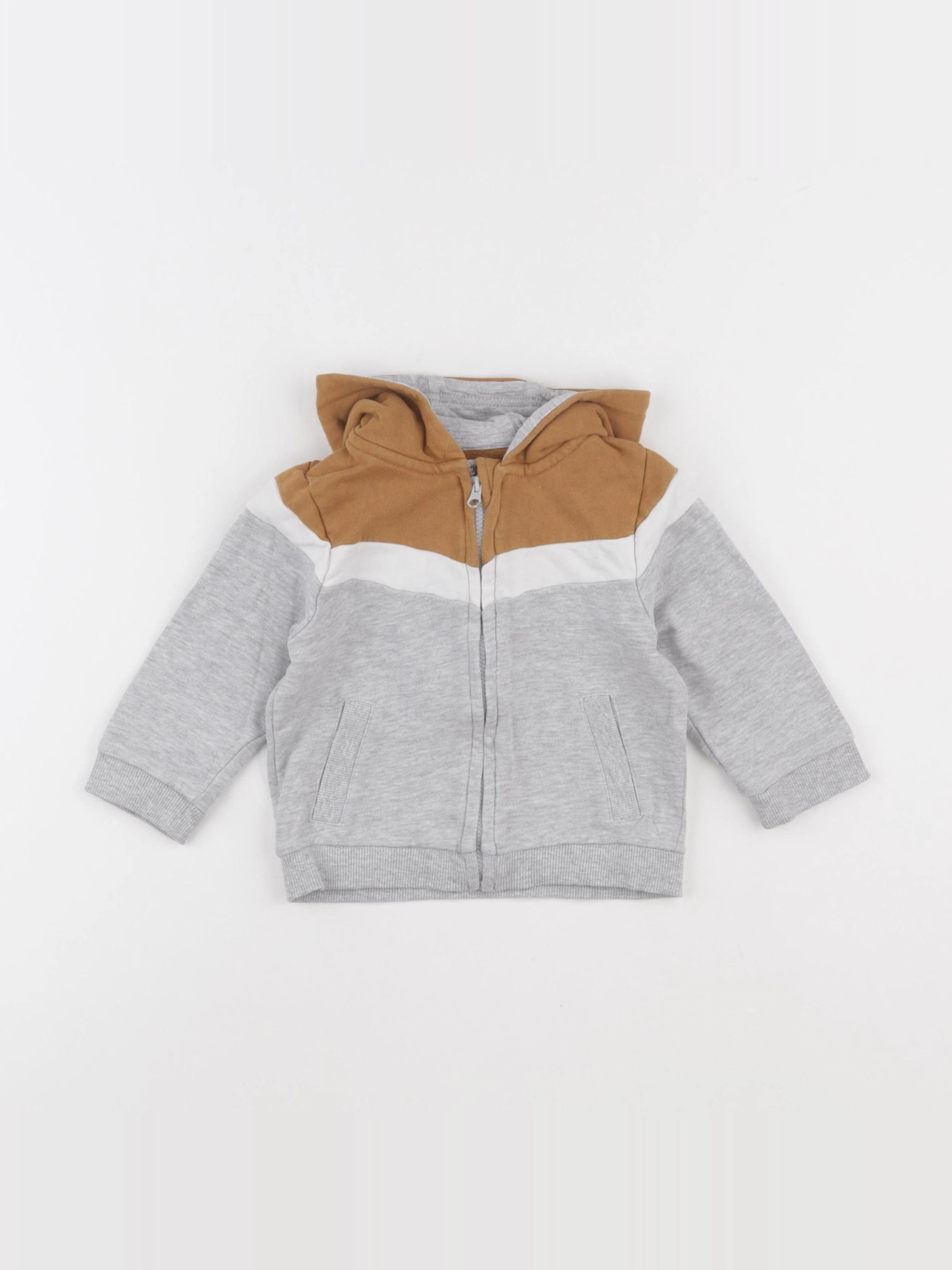 Vertbaudet - sweat multicolore - 18 mois