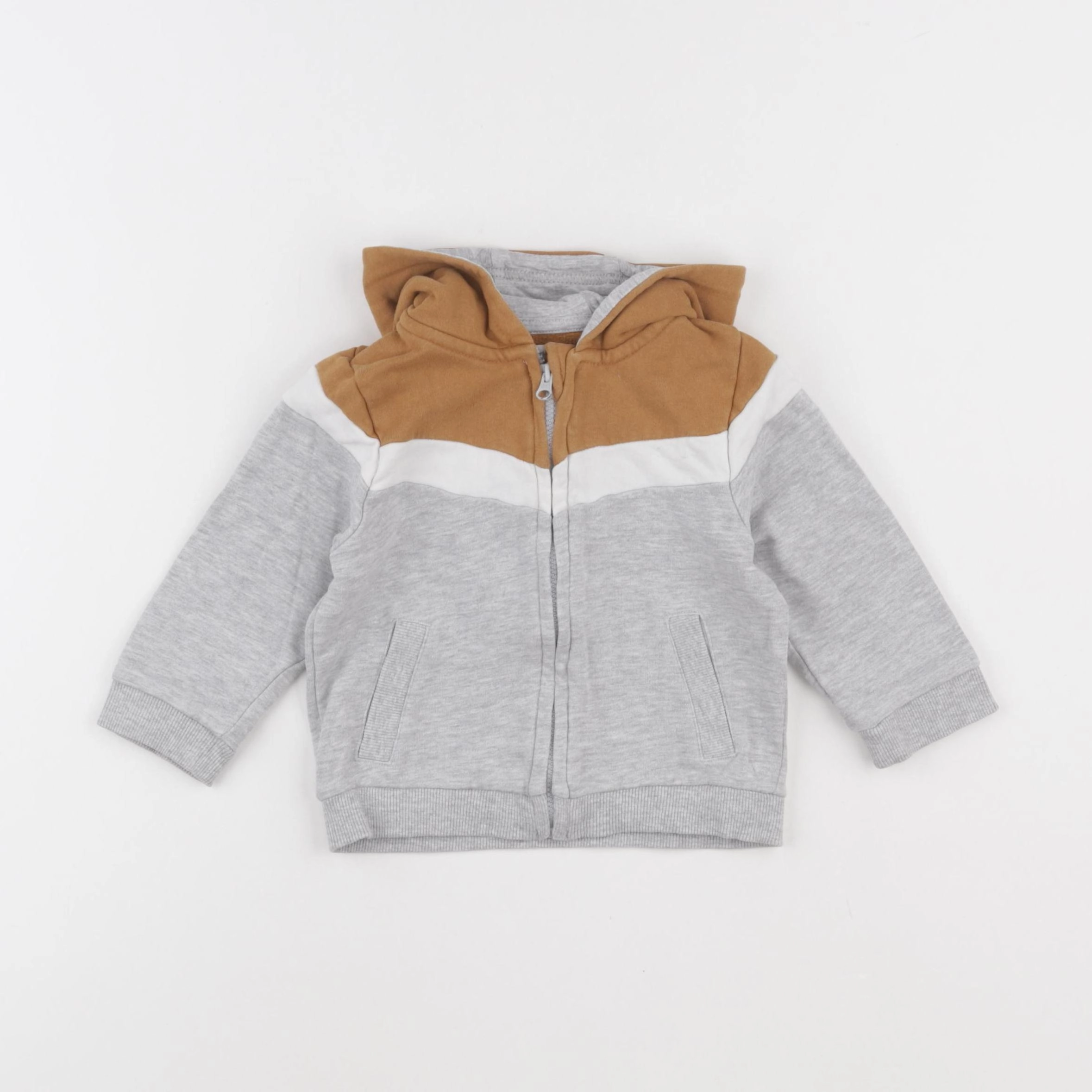 Vertbaudet - sweat multicolore - 18 mois