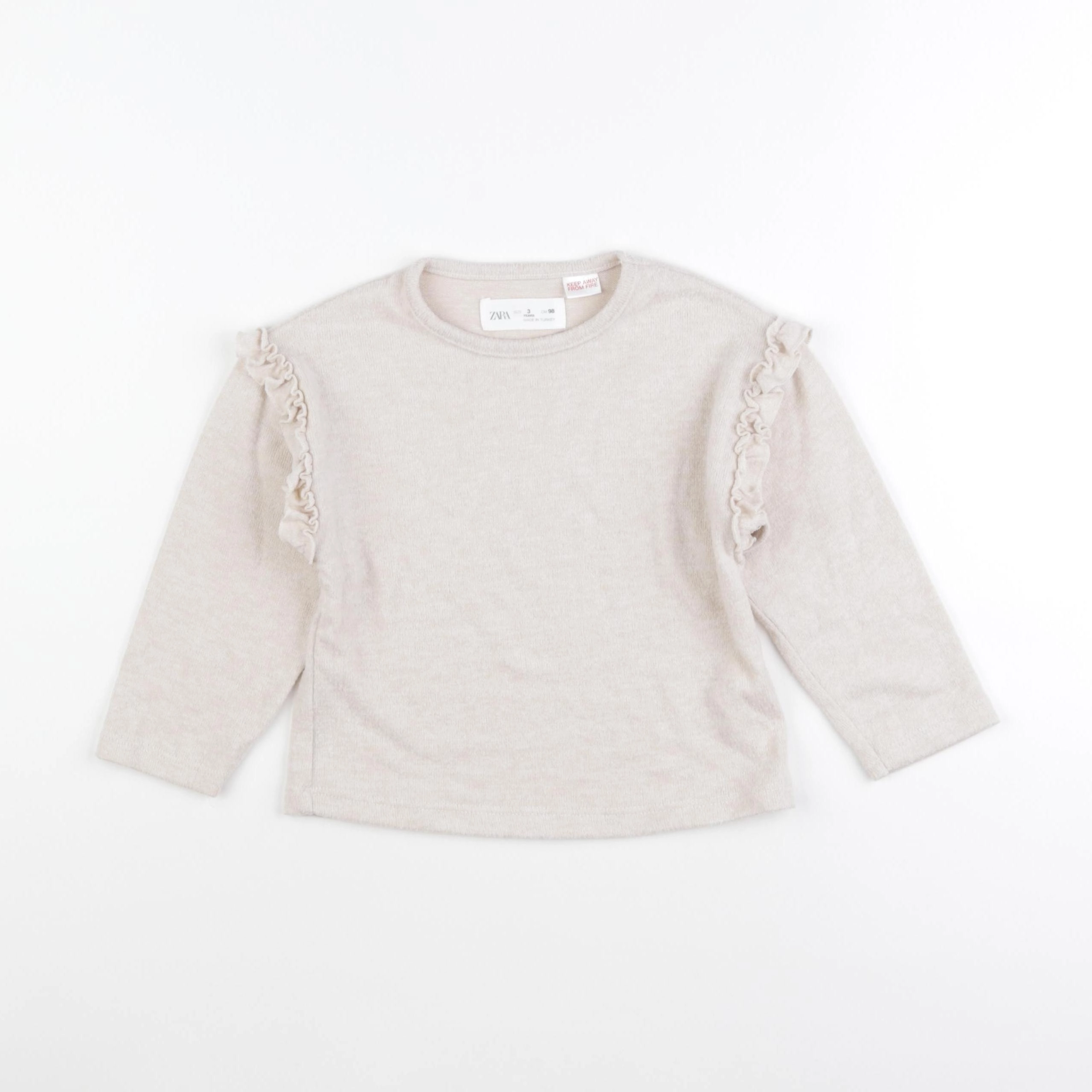 Zara - pull beige - 3 ans