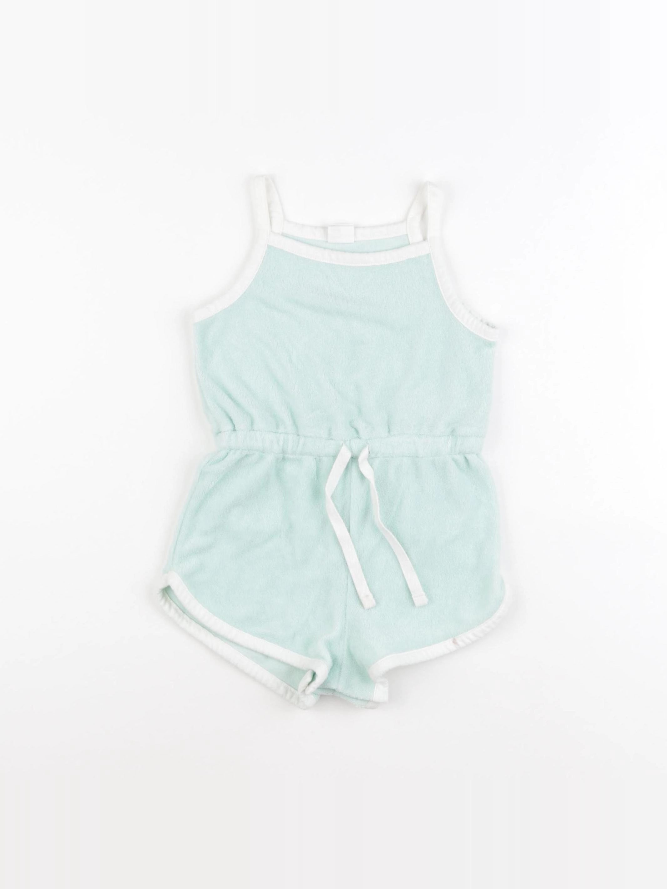 H&M - combinaison vert - 9/12 mois