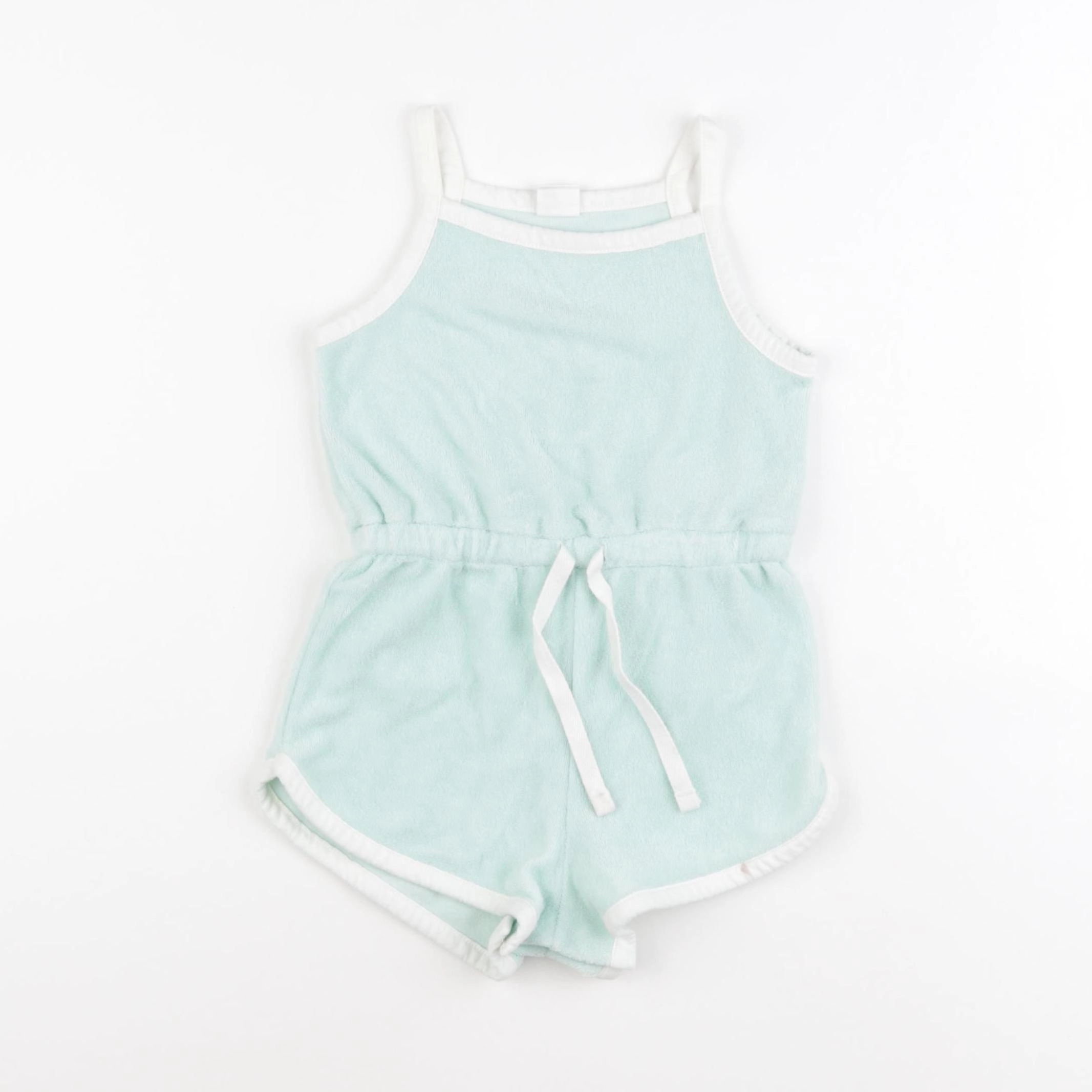 H&M - combinaison vert - 9/12 mois