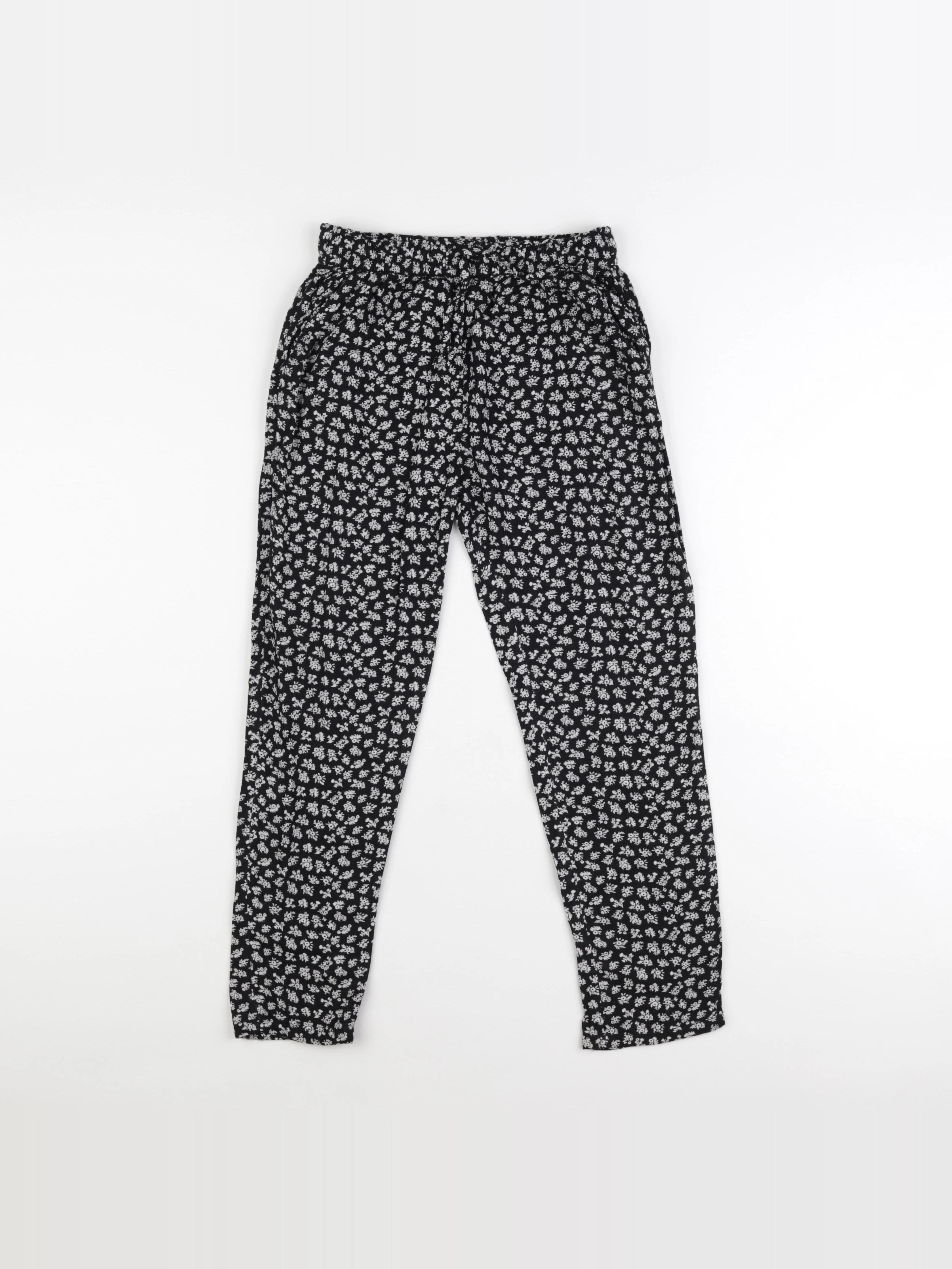Monoprix - pantalon noir - 10 ans