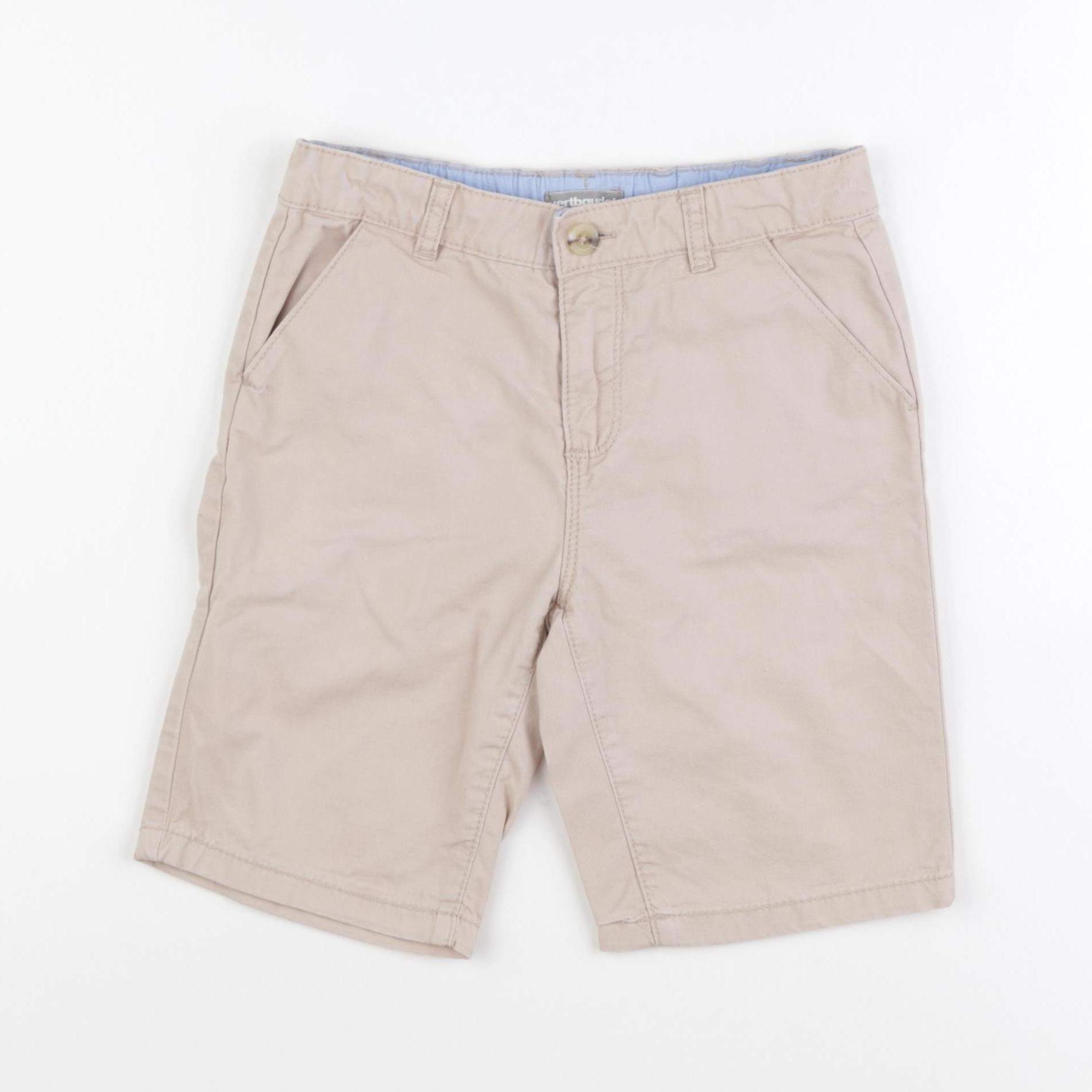 Vertbaudet - short beige - 6 ans