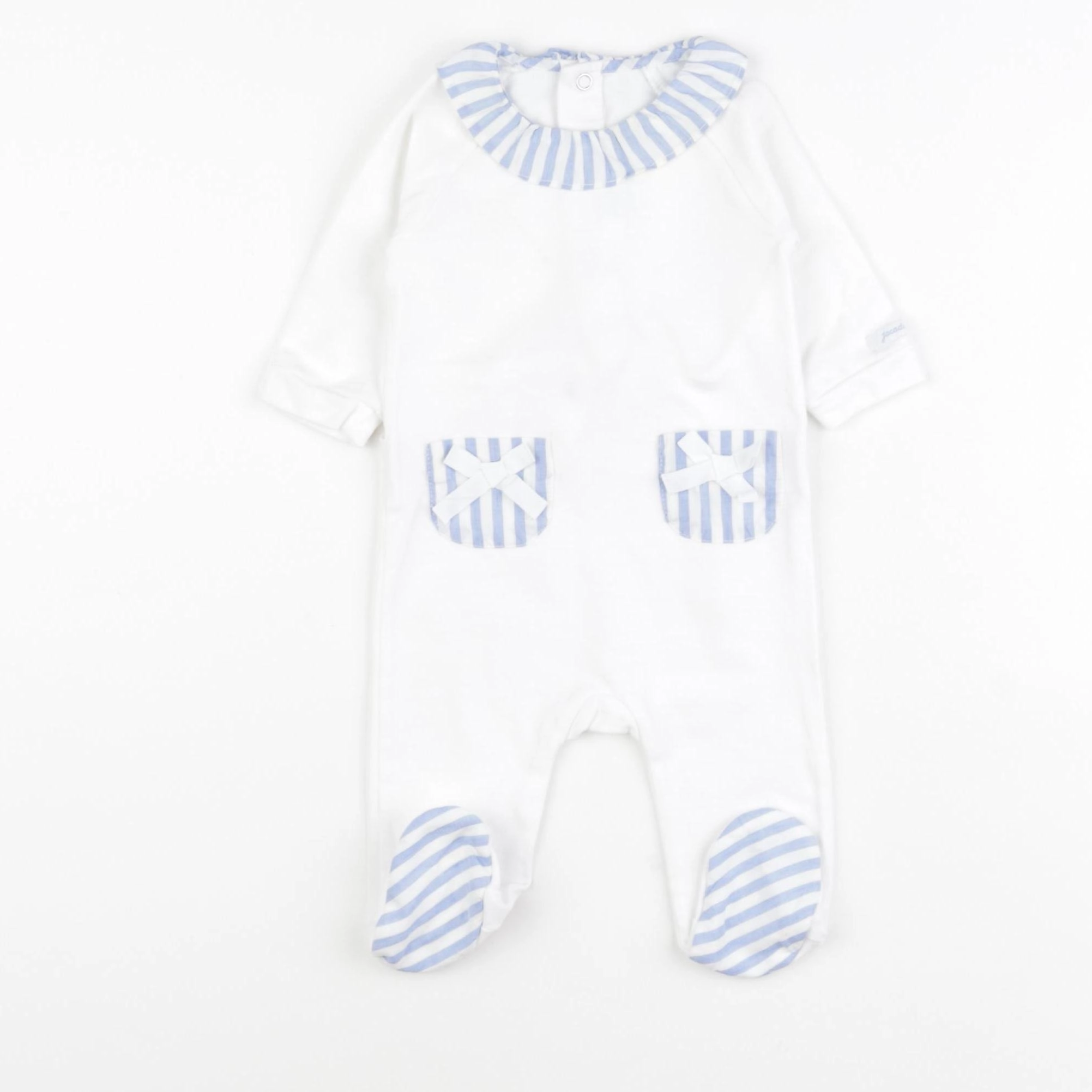 Jacadi - pyjama coton blanc - 3 mois