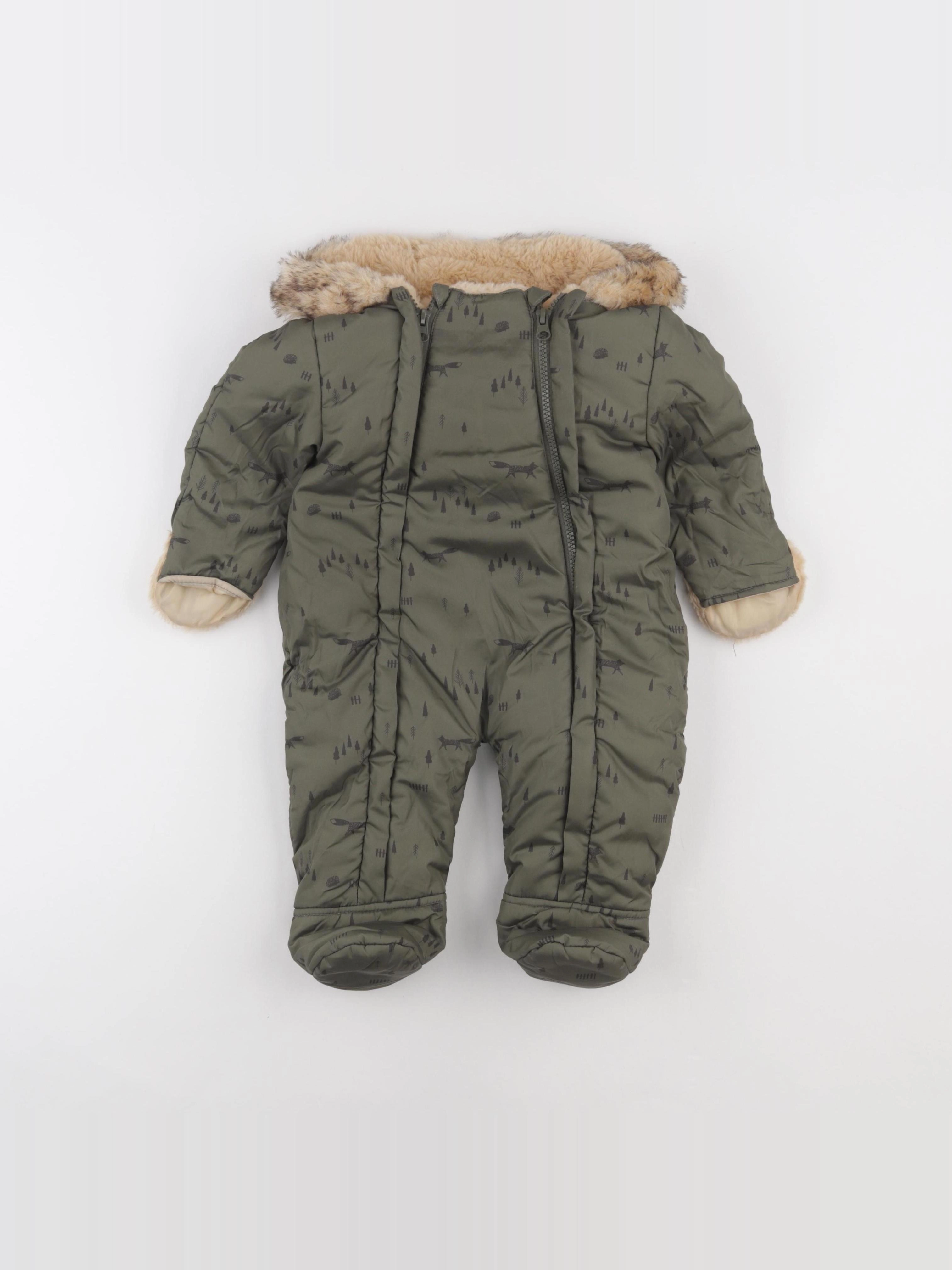 Vertbaudet - combi-pilote vert - 9 mois