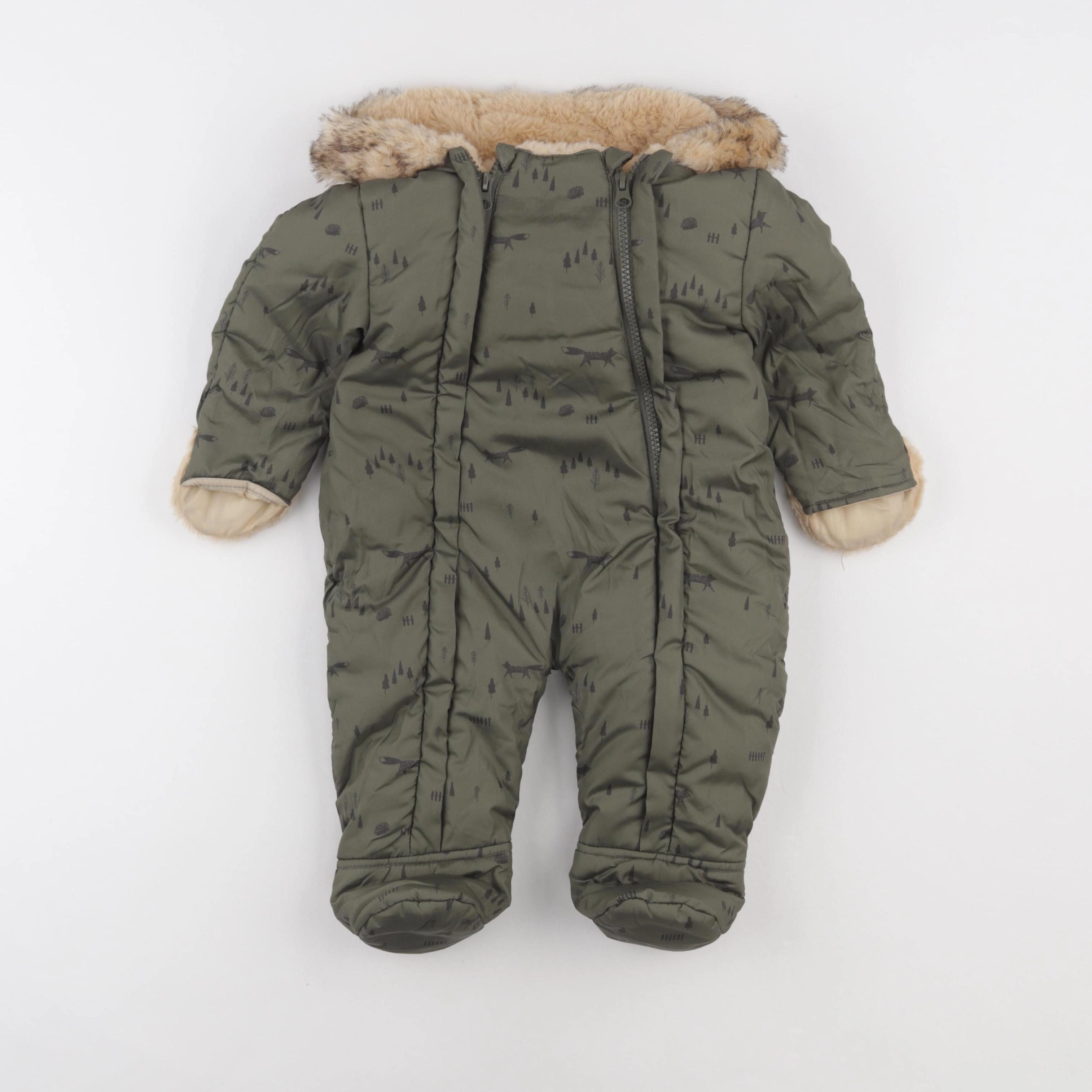 Vertbaudet - combi-pilote vert - 9 mois