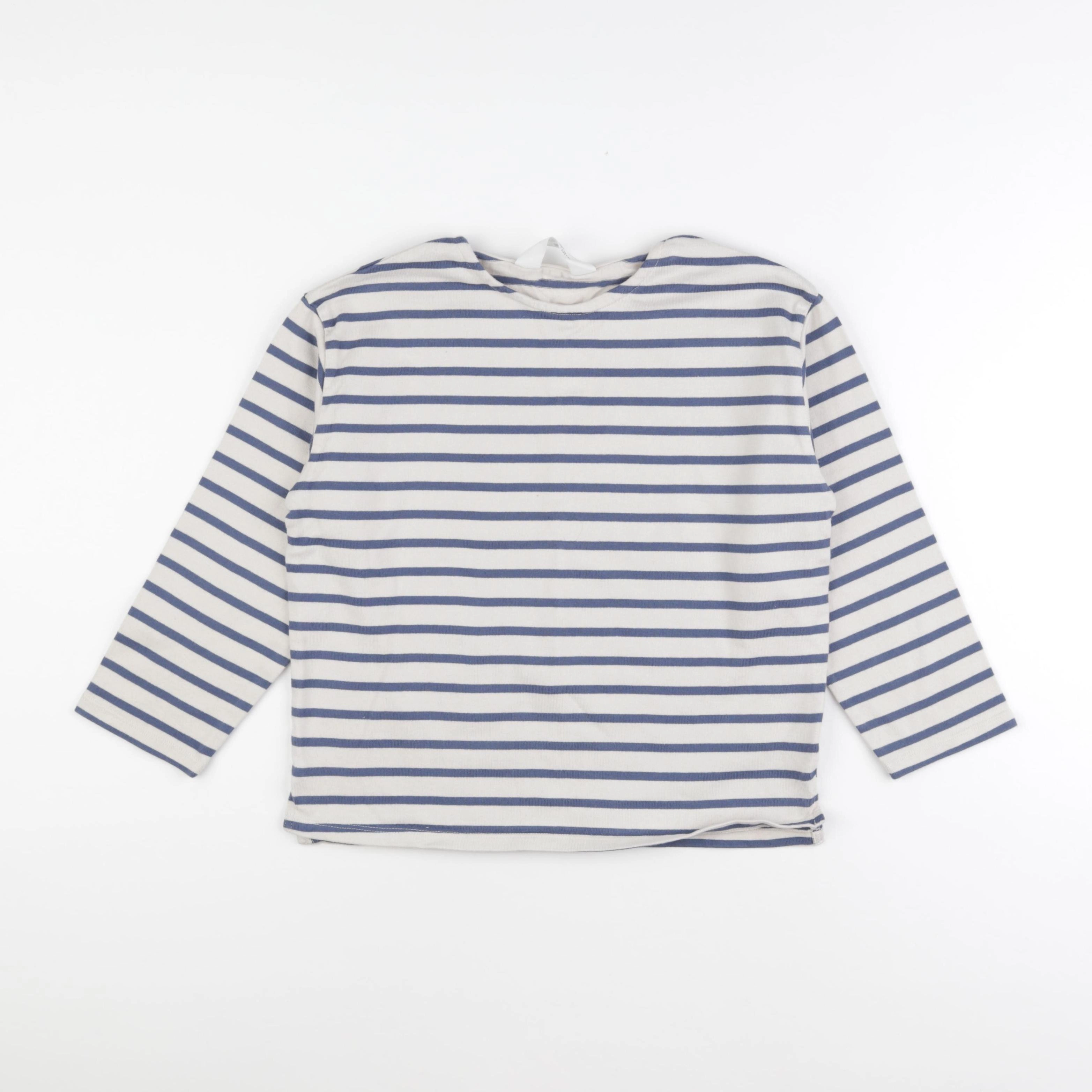 H&M - tee-shirt beige - 6/8 ans