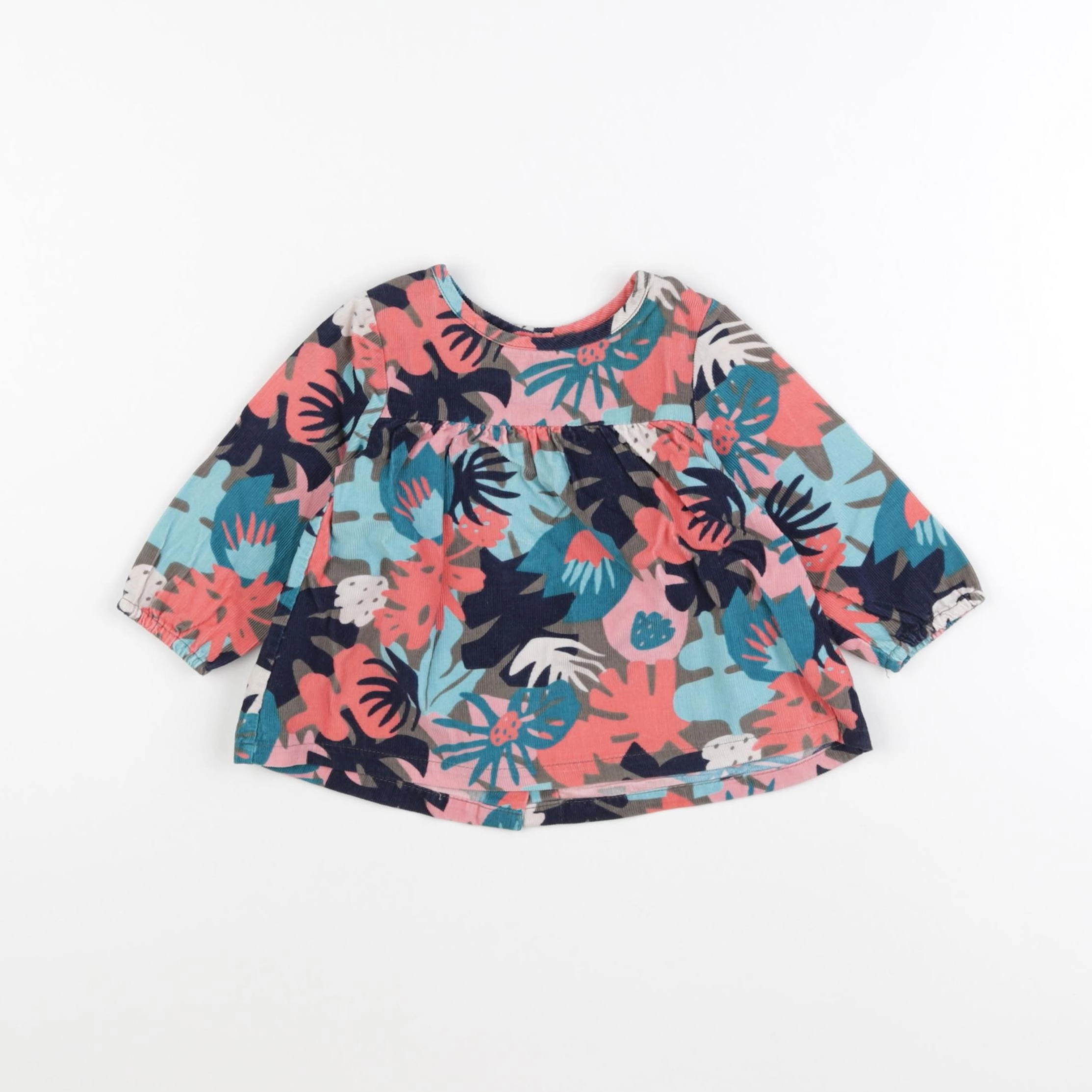 DPAM - blouse bleu - 6 mois
