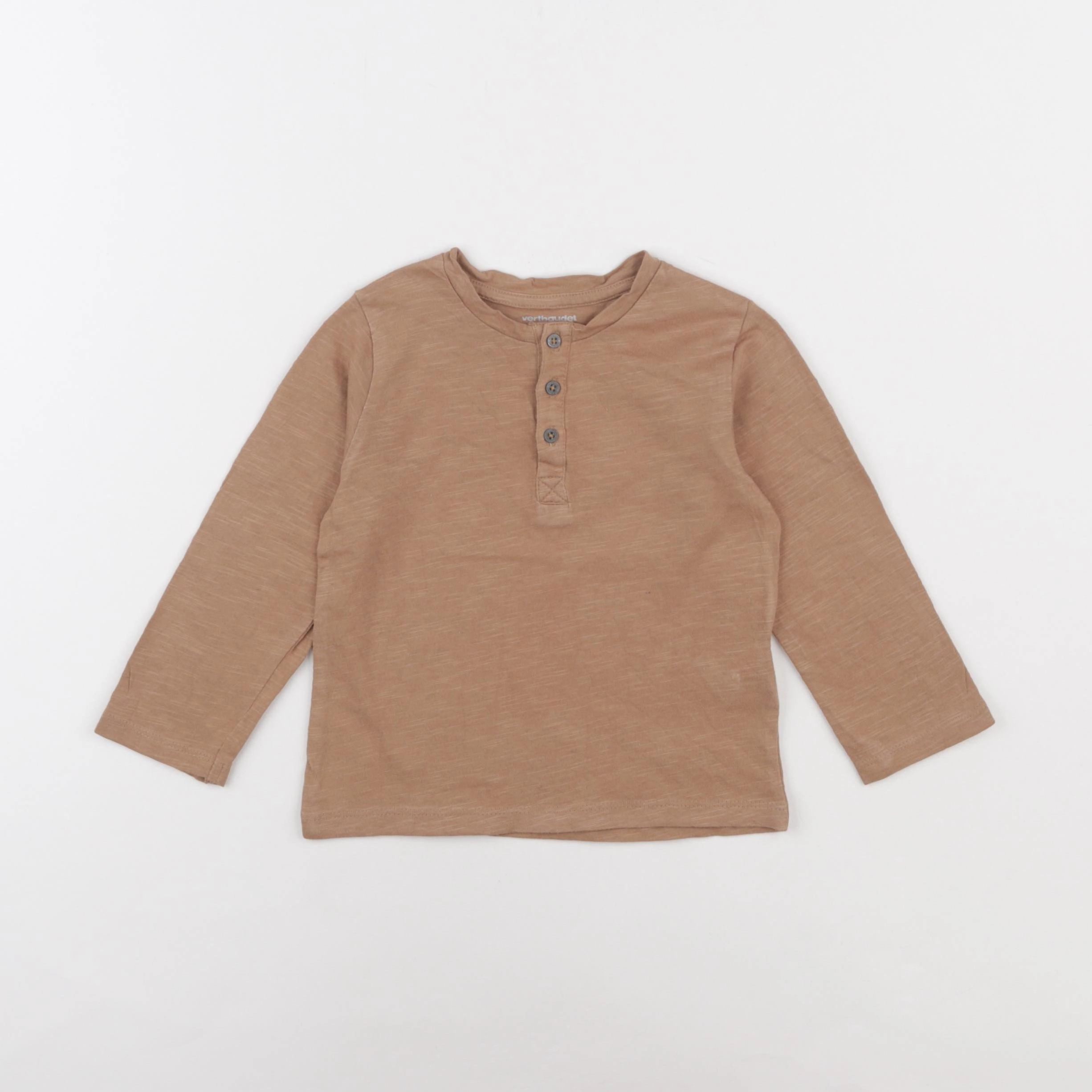 Vertbaudet - tee-shirt marron - 18 mois
