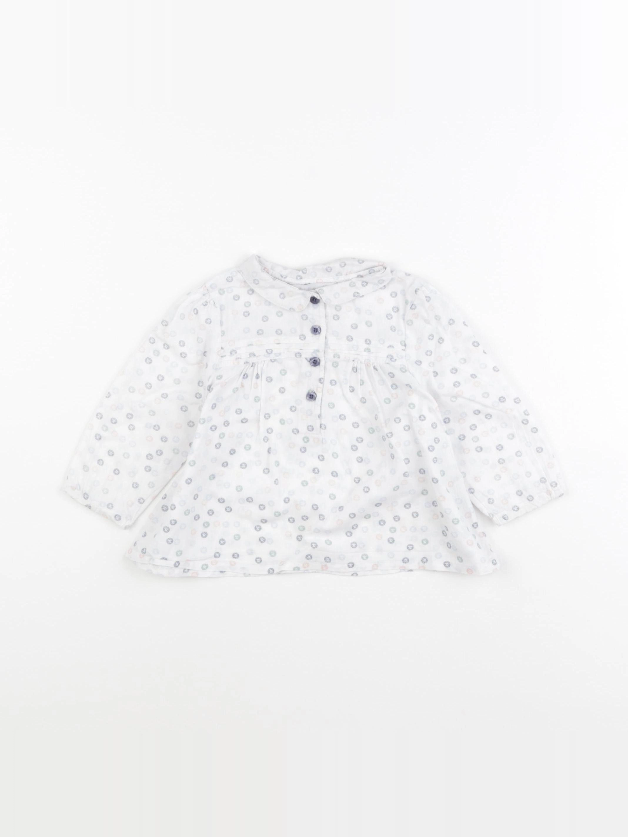 Cadet Rousselle - blouse blanc - 6 mois