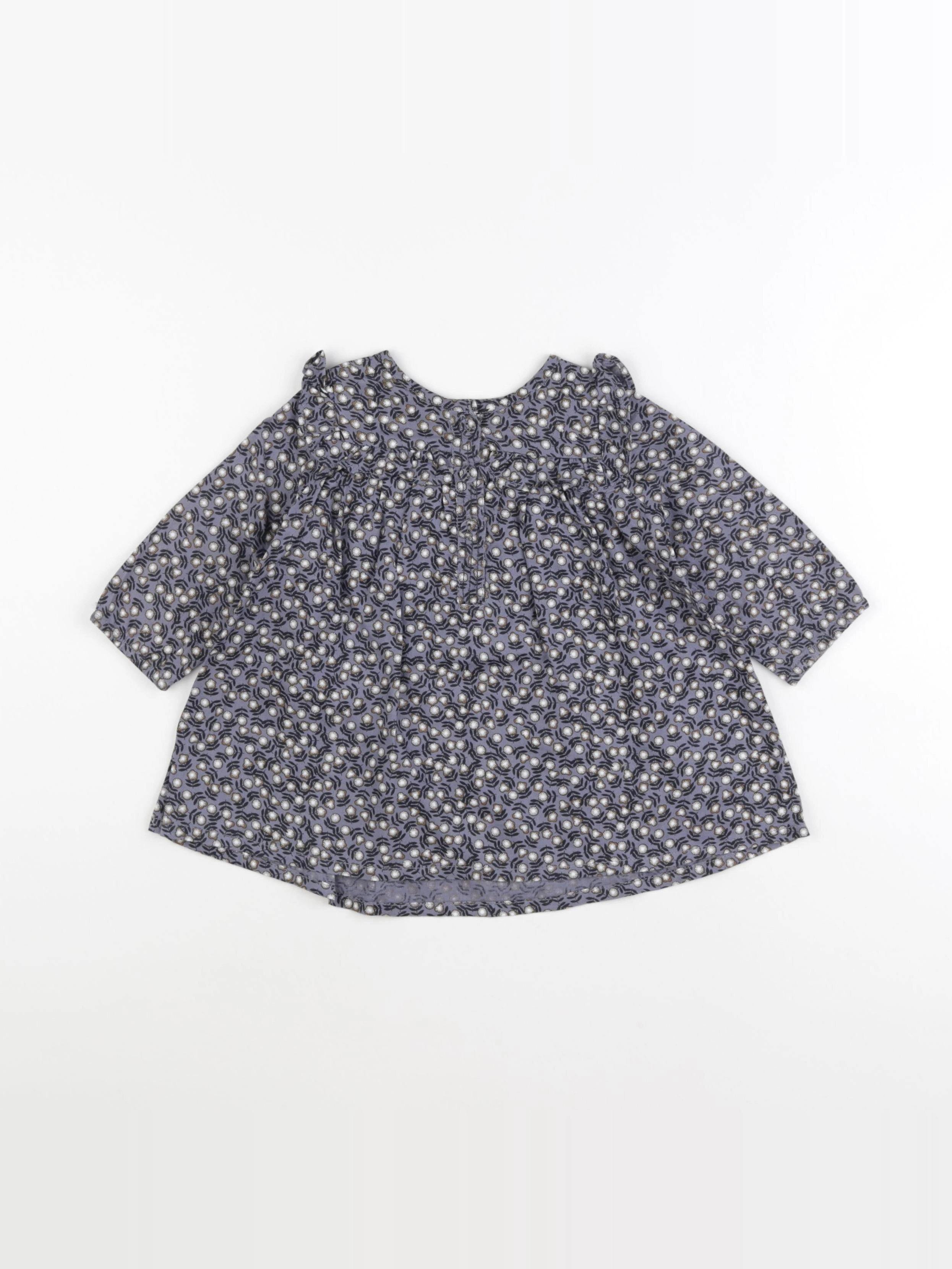 Boutchou - robe bleu - 6 mois