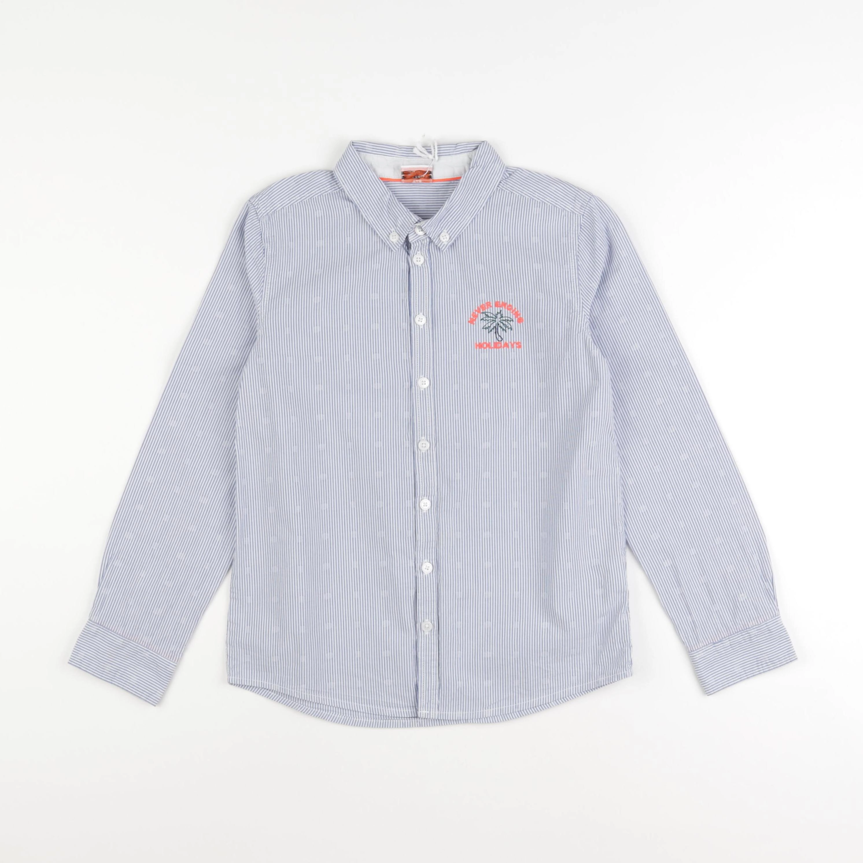 Tape à l'oeil - chemise bleu - 10 ans