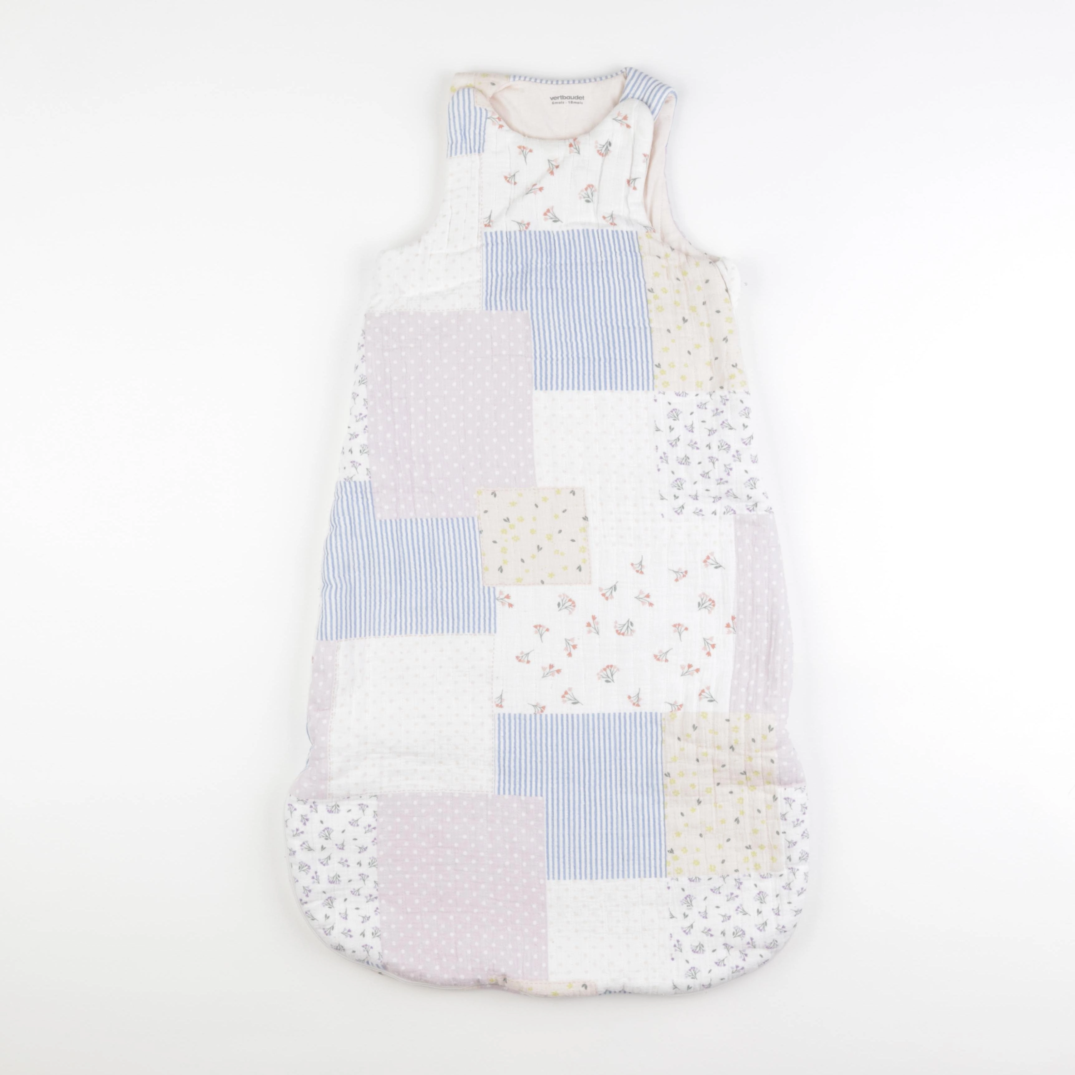 Vertbaudet - gigoteuse blanc - 6/18 mois