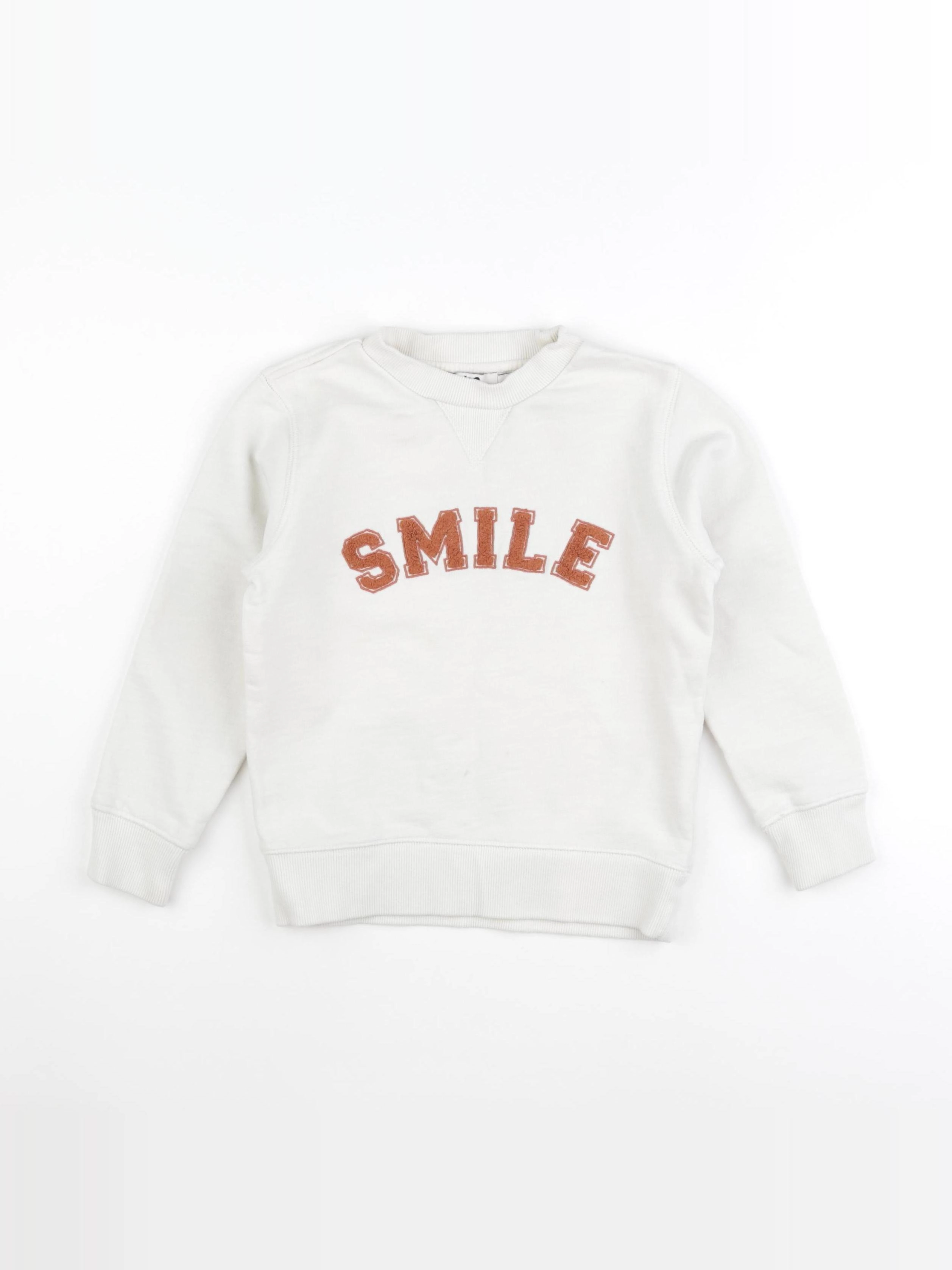Cyrillus - sweat beige - 6 ans