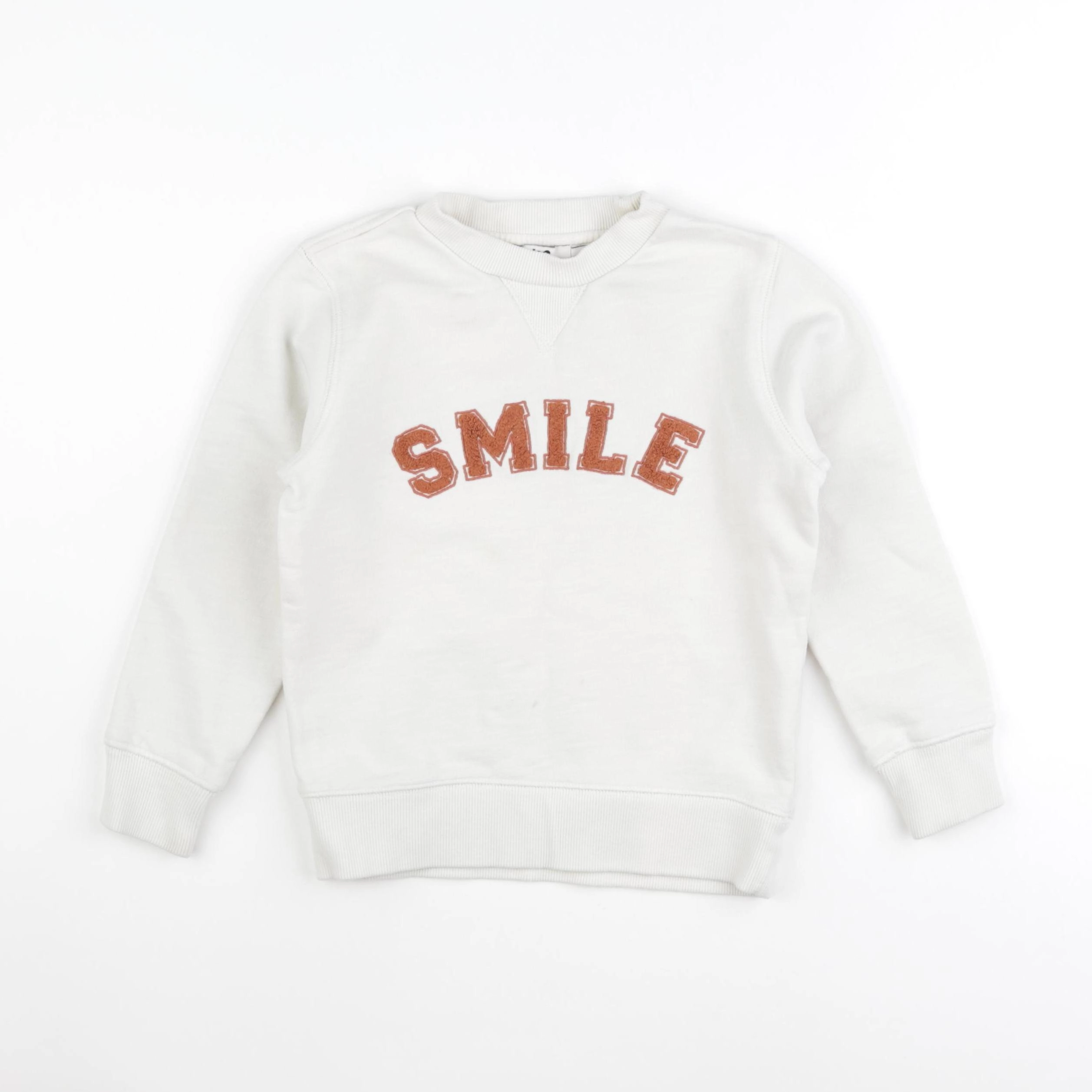 Cyrillus - sweat beige - 6 ans