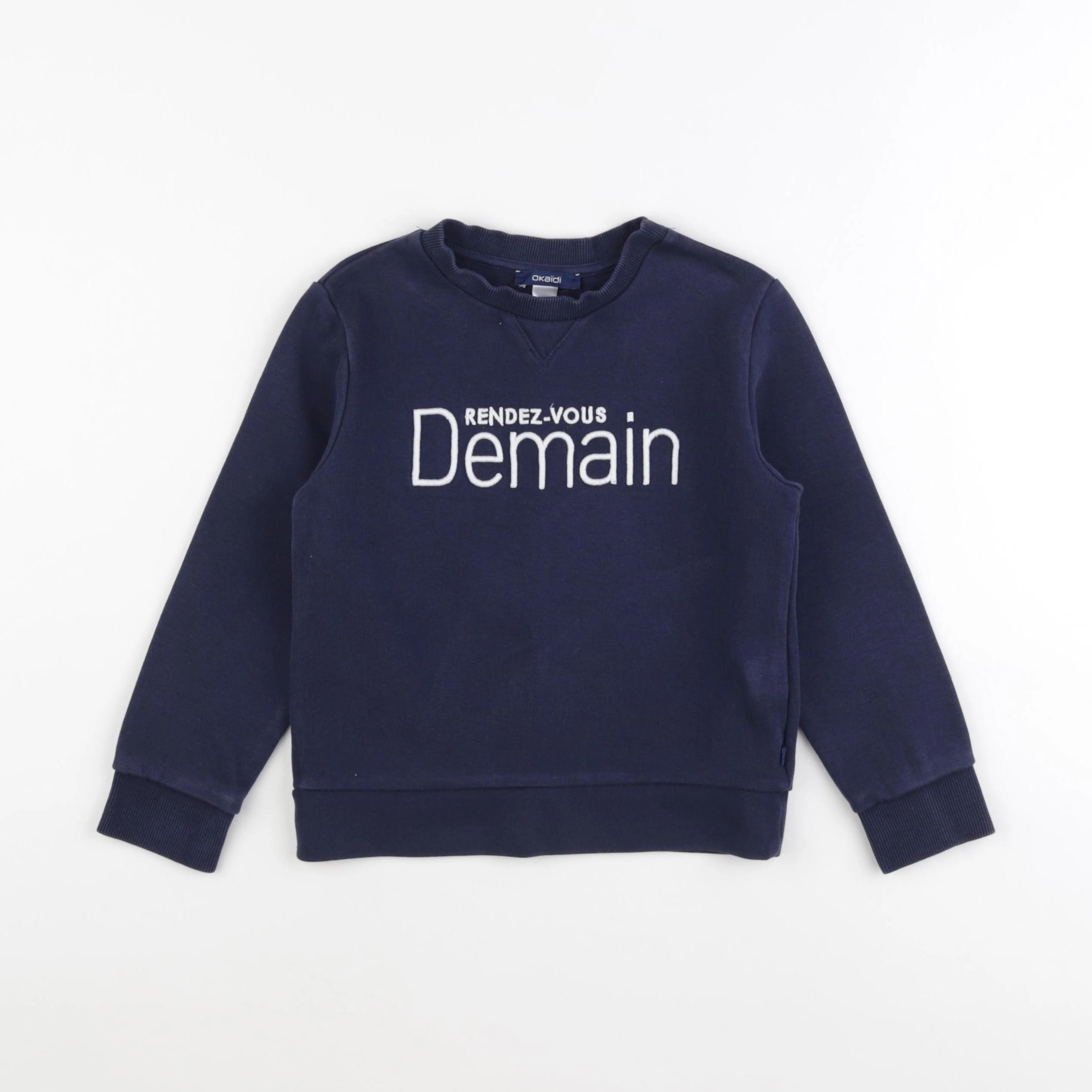 Okaidi - sweat bleu - 6 ans