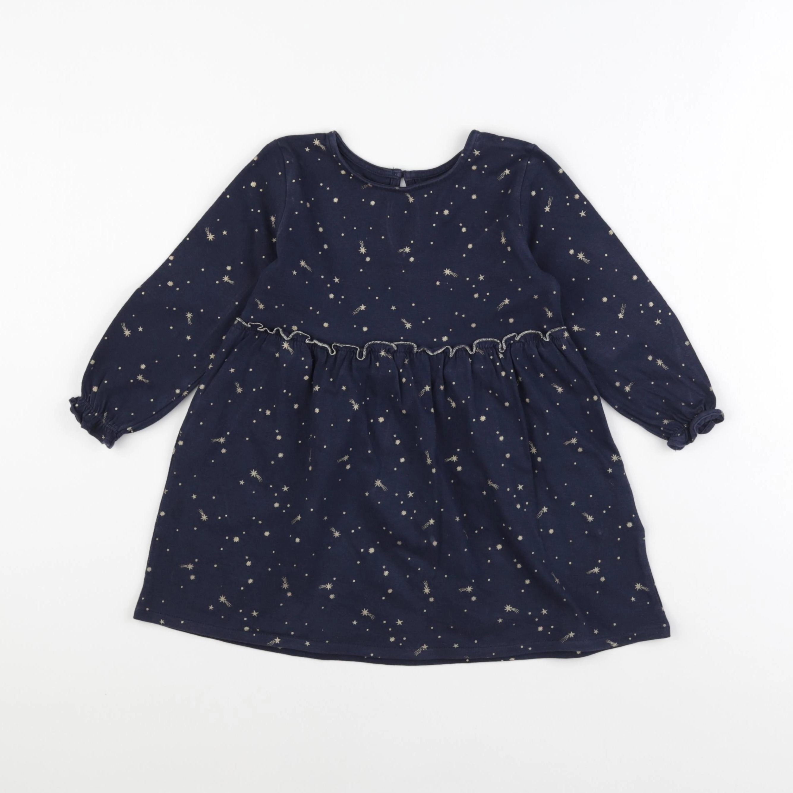 Vertbaudet - robe bleu - 3 ans