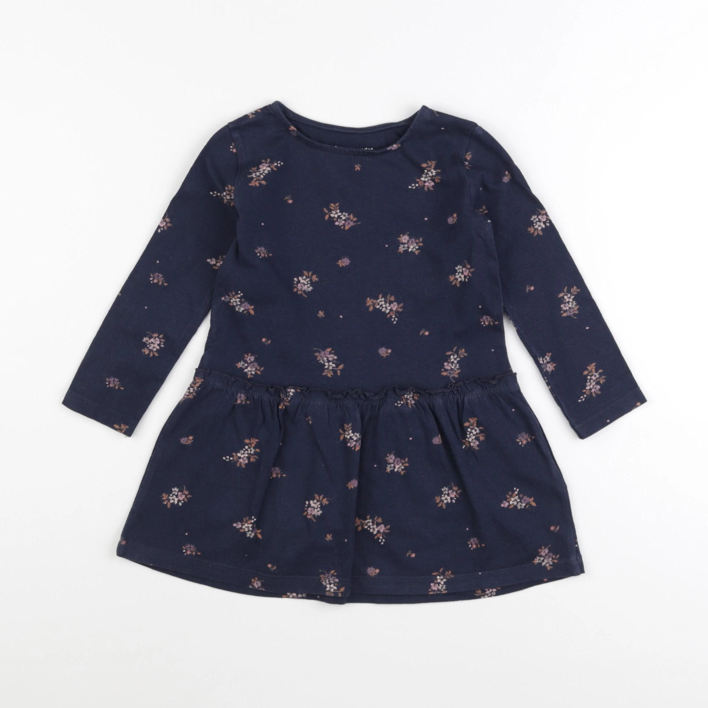 Vertbaudet - robe bleu - 3 ans