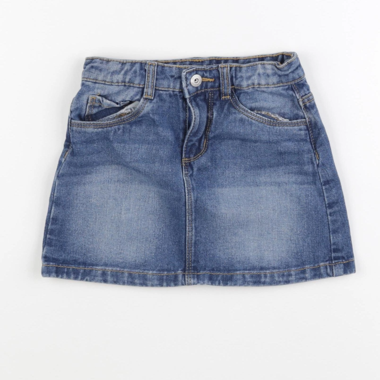 Vertbaudet - jupe bleu - 6 ans
