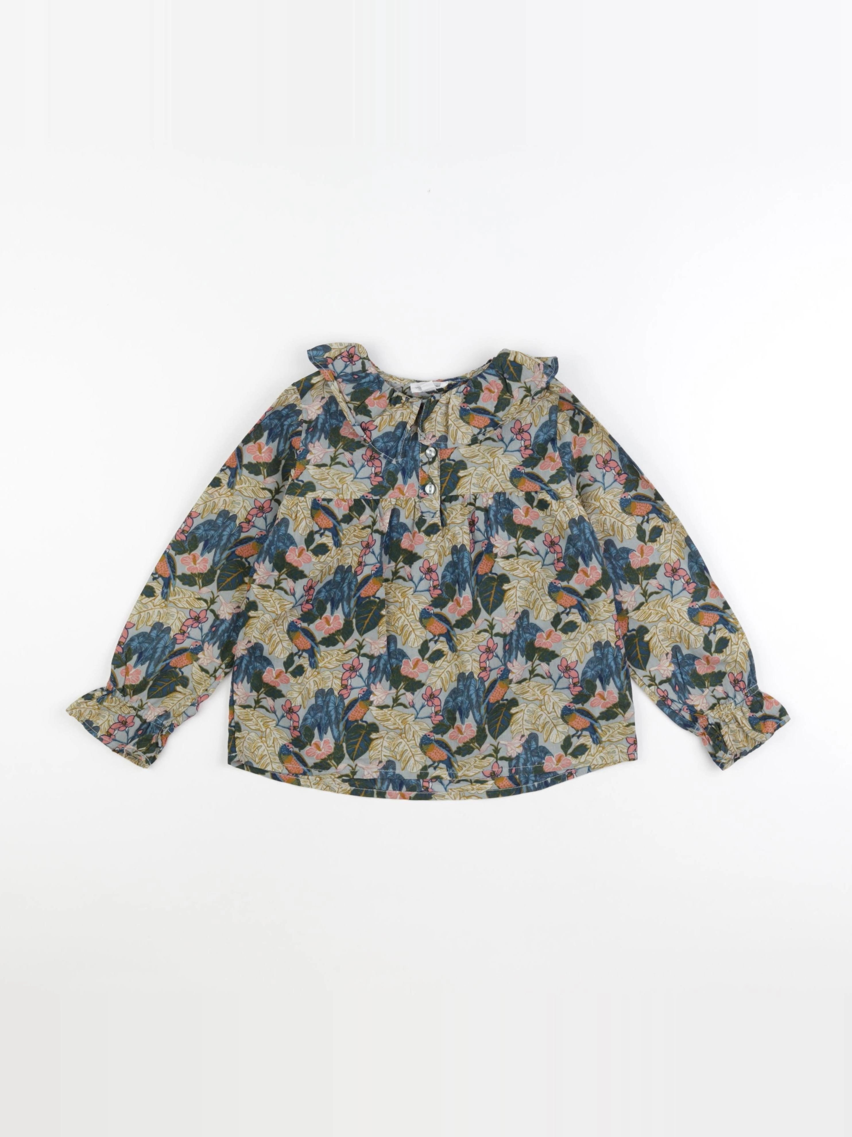 Vertbaudet - blouse multicolore - 6 ans