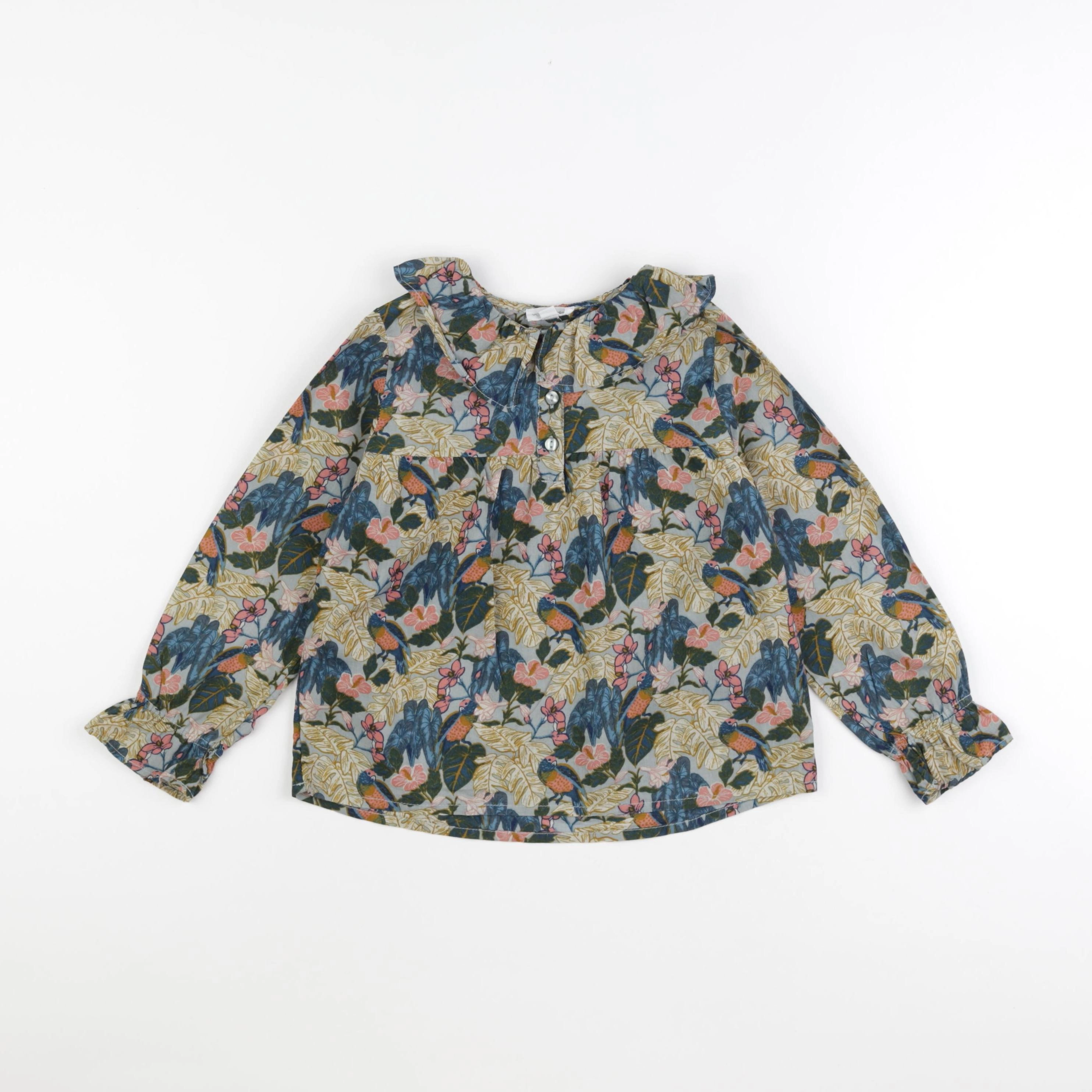 Vertbaudet - blouse multicolore - 6 ans