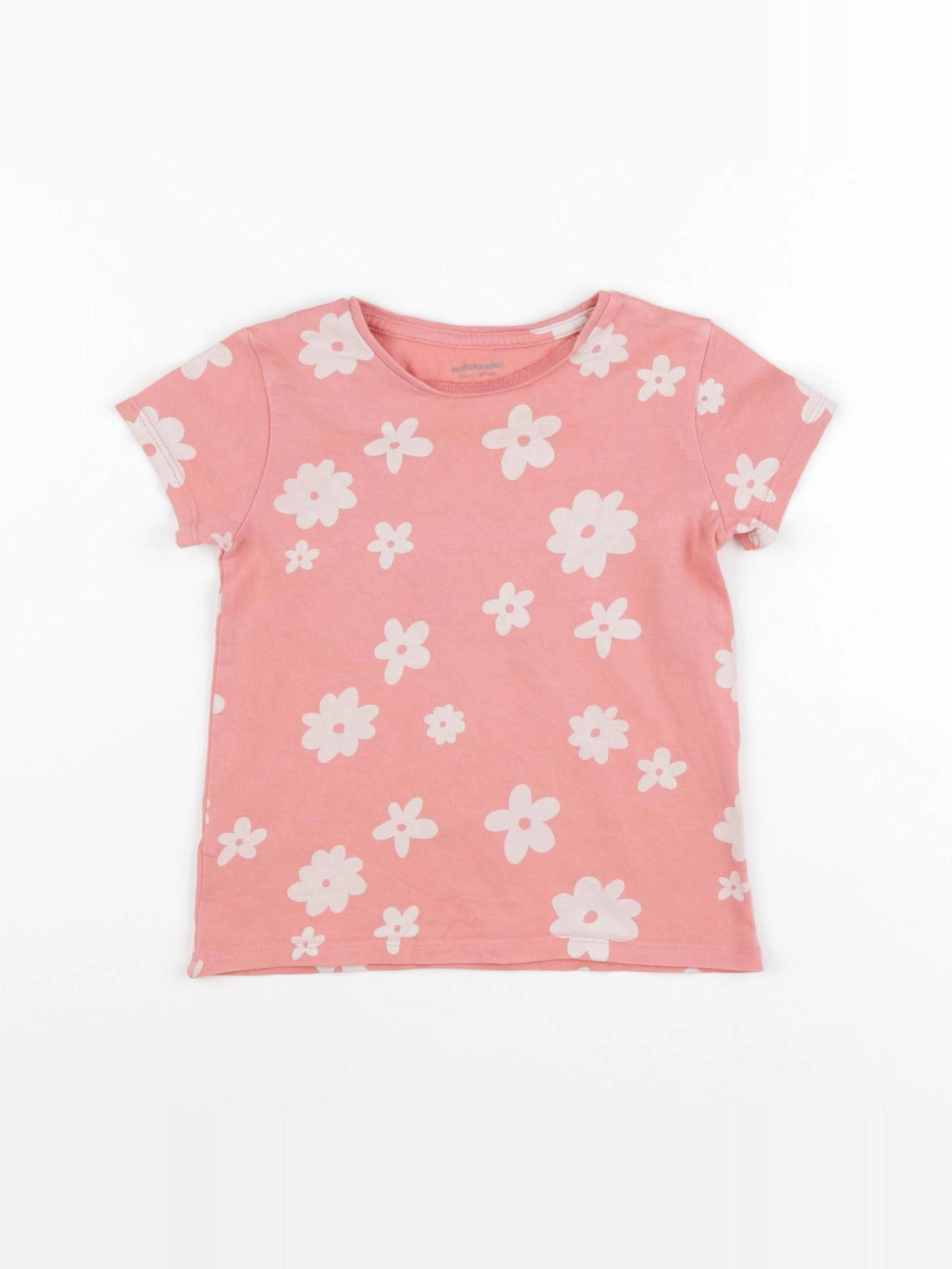 Vertbaudet - tee-shirt rose - 3 ans