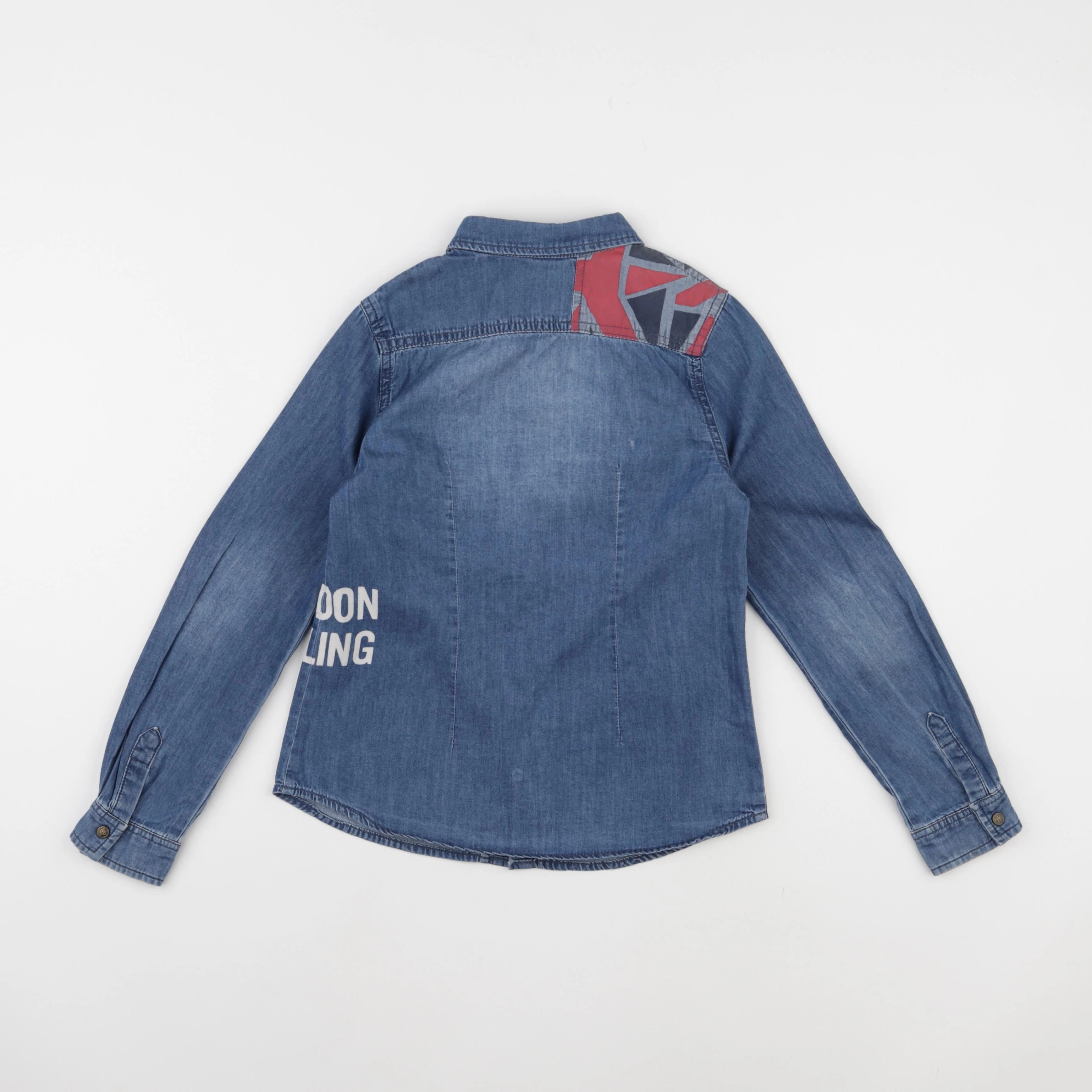 IKKS - chemise bleu - 8 ans