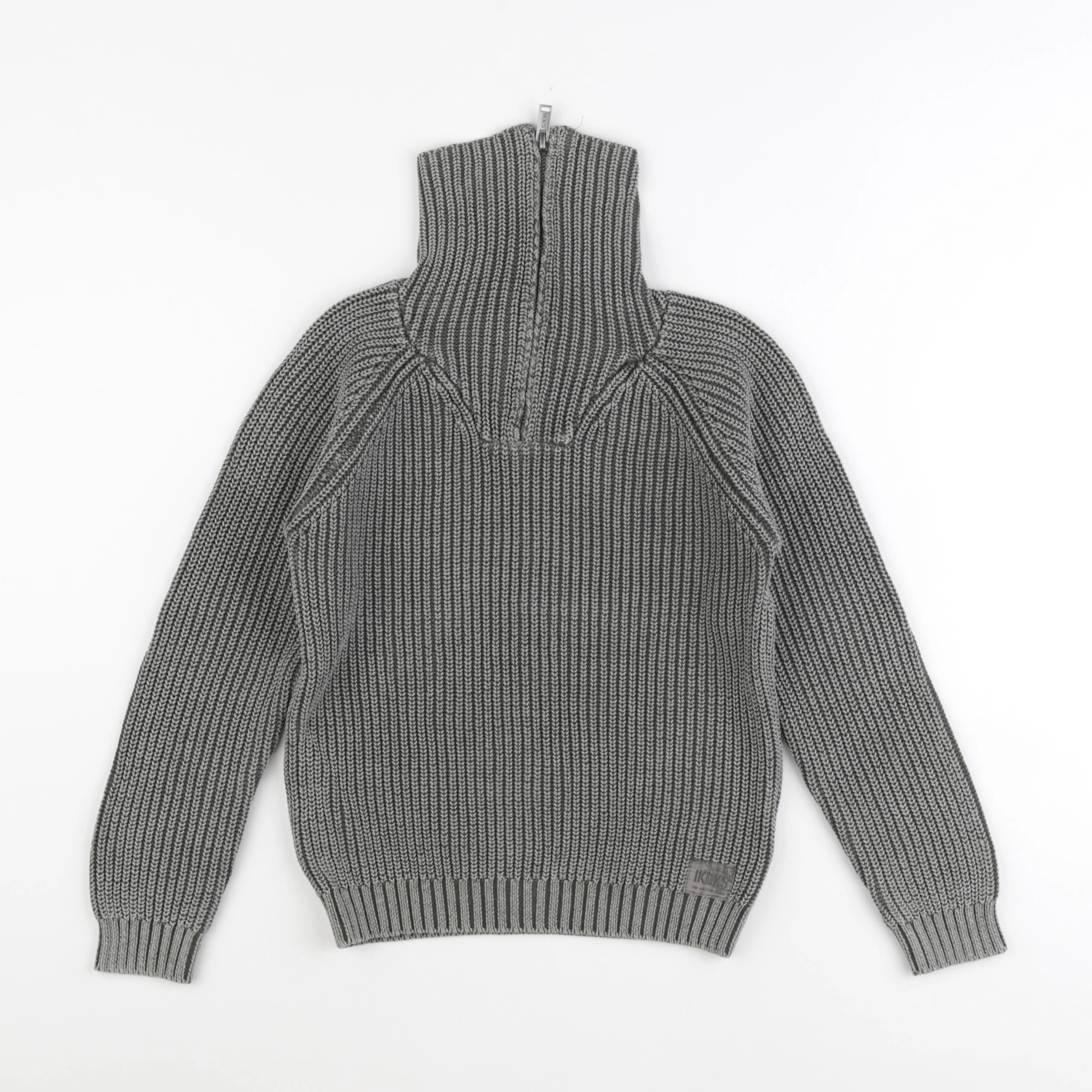 IKKS - pull gris - 8 ans
